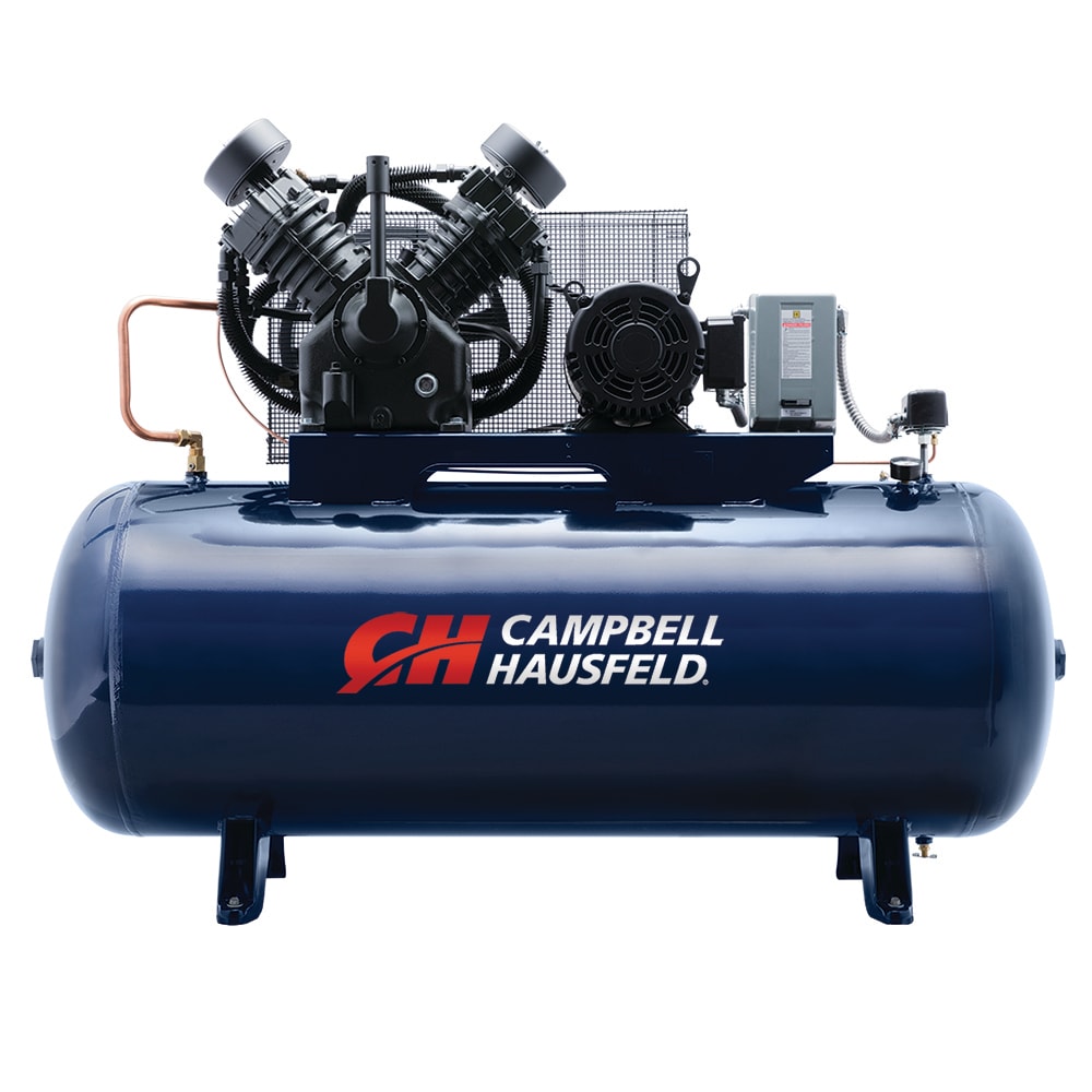 Compresor de Aire Horizontal Eléctrico de 175 PSI de 120 Galones Campbell Hausfeld TX2113