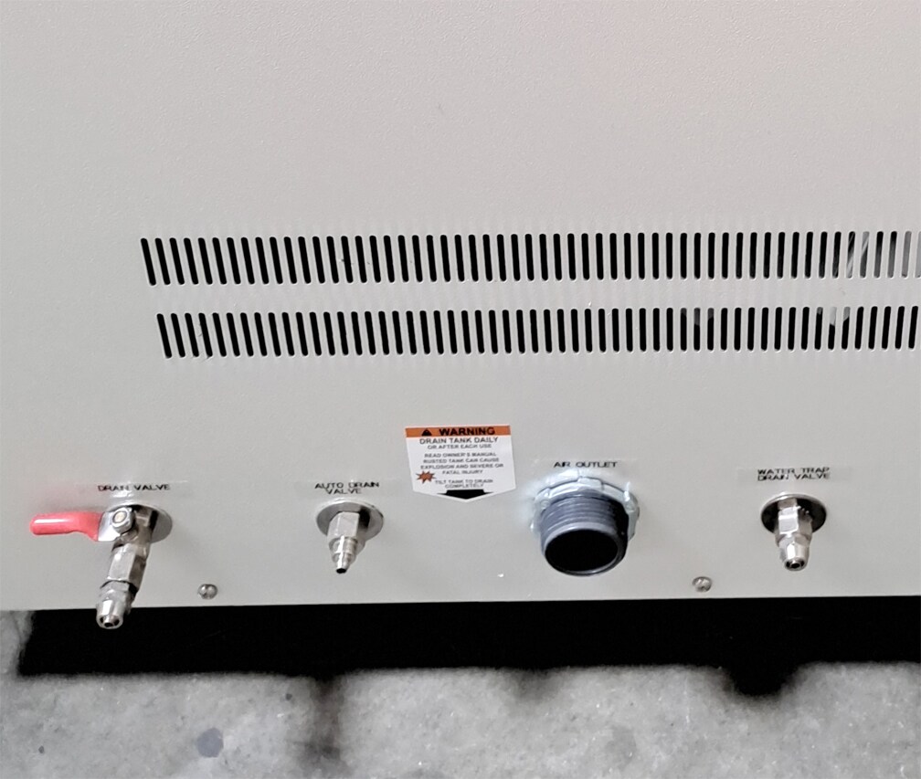 Compresor de aire horizontal portátil eléctrico de 20 galones con 130 PSI de California Air Tools
