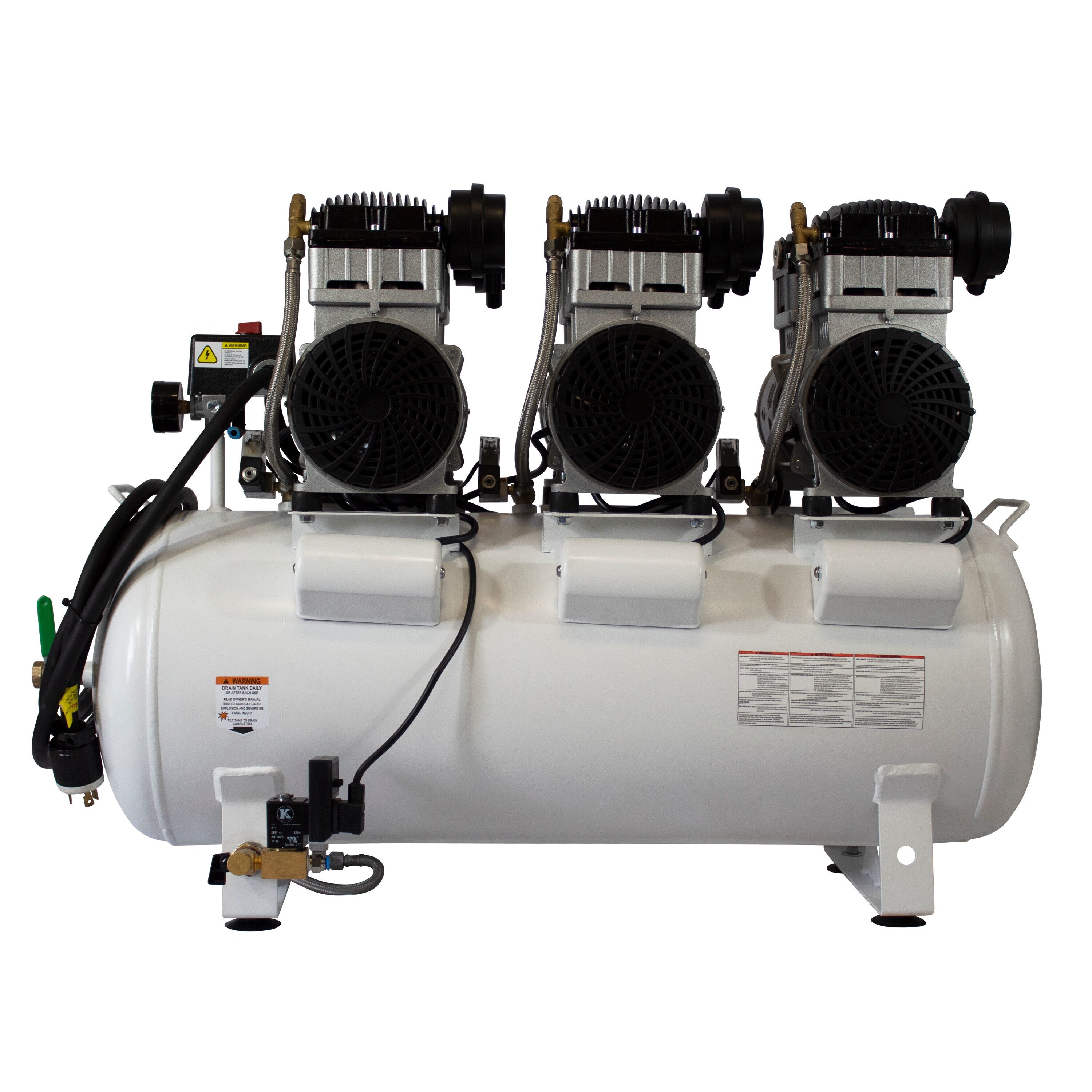 Compresor de Aire para Hot Dogs Eléctrico de 20 Galones a 125 PSI de California Air Tools CAT-20060CAD