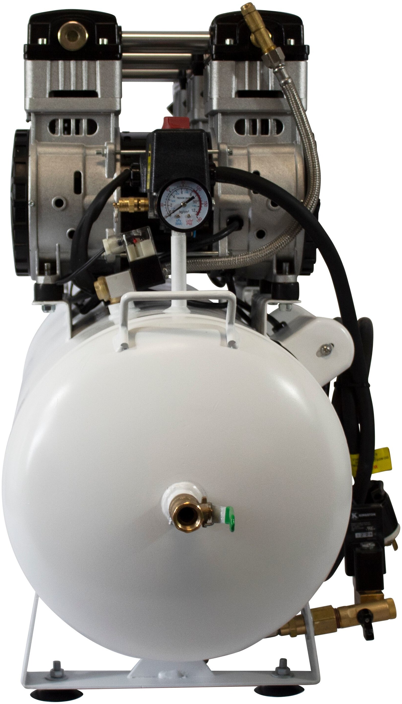 Compresor de Aire para Hot Dogs Eléctrico de 20 Galones a 125 PSI de California Air Tools CAT-20060CAD