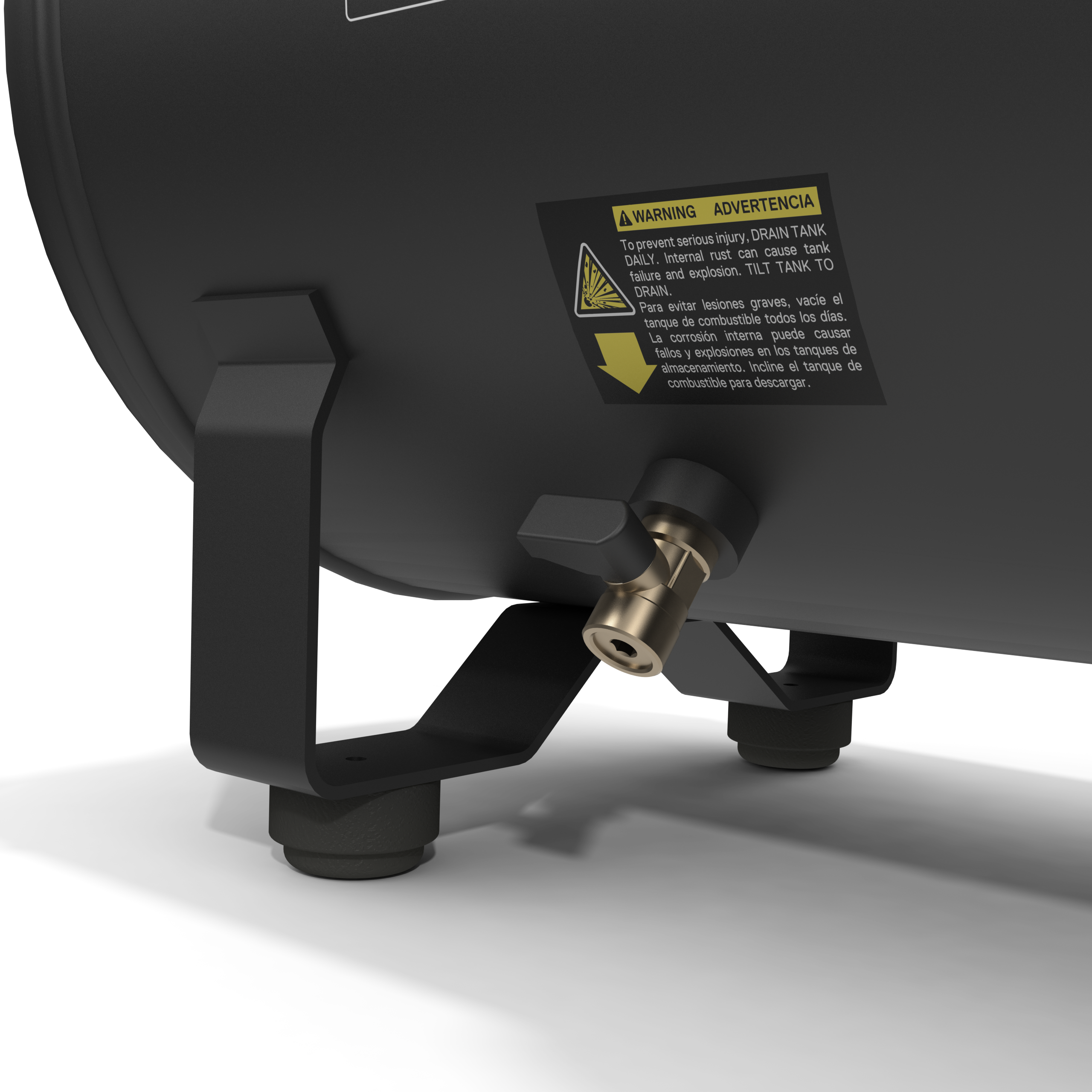 Compresor de aire portátil horizontal de 10 galones Kobalt QUIET TECH con capacidad de 175 PSI JFD-10G-S