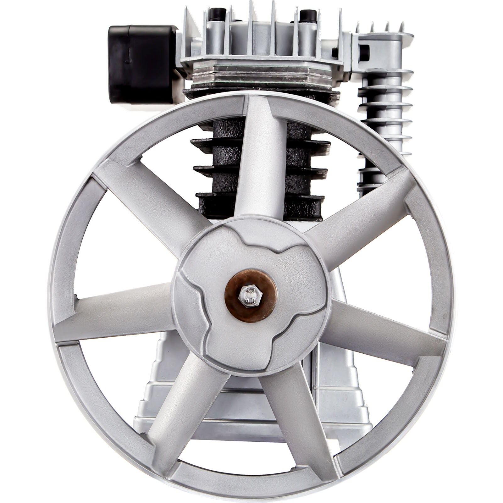 Compresor de aire vertical eléctrico VEVOR 115 PSI con accesorios incluidos