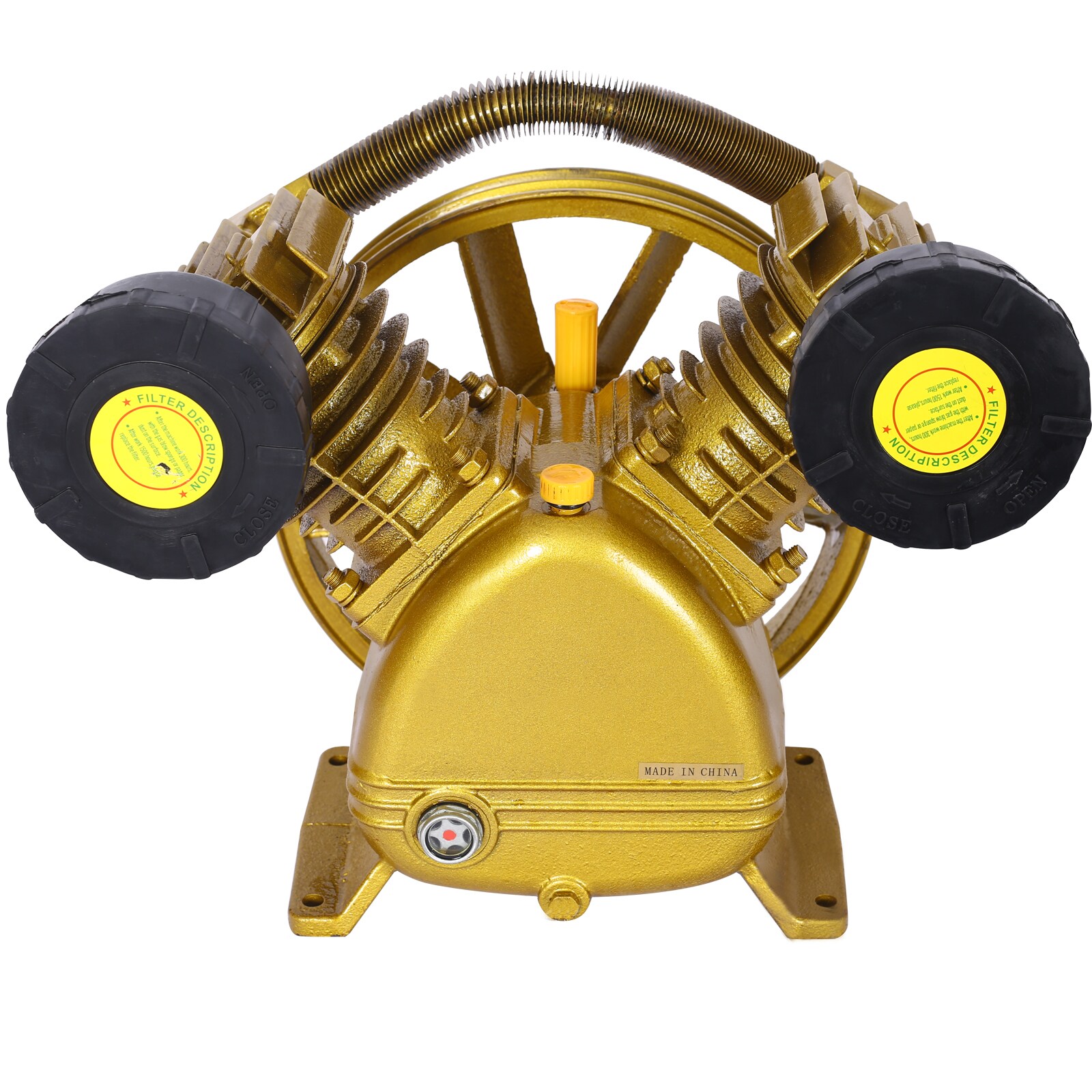 Compresor de Aire Vertical Portátil Eléctrico Siavonce N/O de 115 PSI con Accesorios Incluidos XH41456