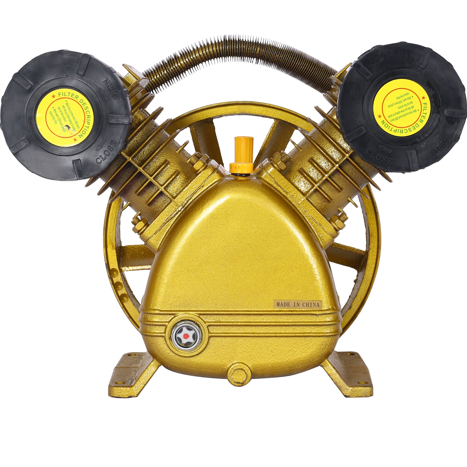 Compresor de Aire Vertical Portátil Eléctrico Siavonce N/O de 115 PSI con Accesorios Incluidos XH41456