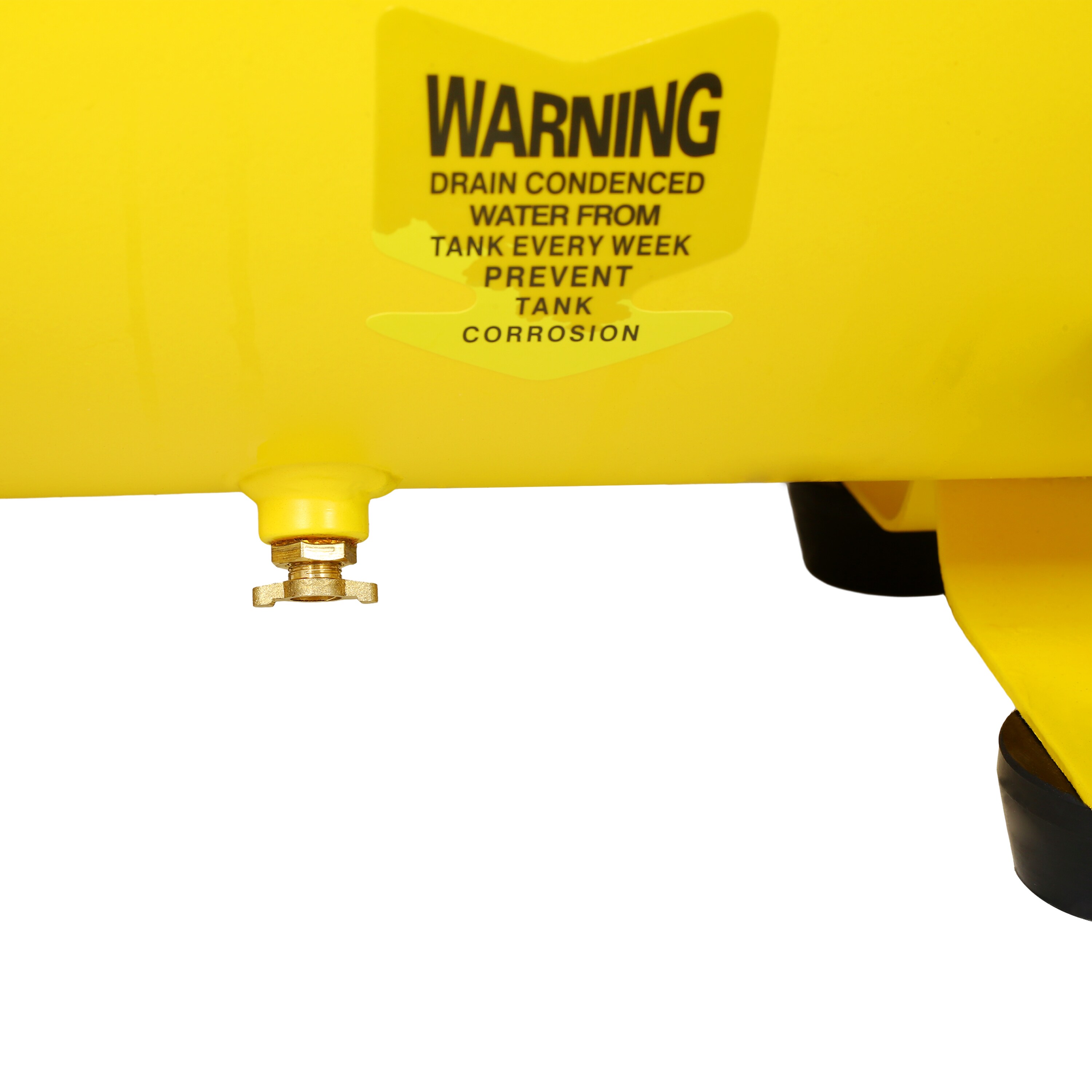 Compresor de aire vertical portátil de gas de 13 galones Wildaven con accesorios incluidos a 115 PSI
