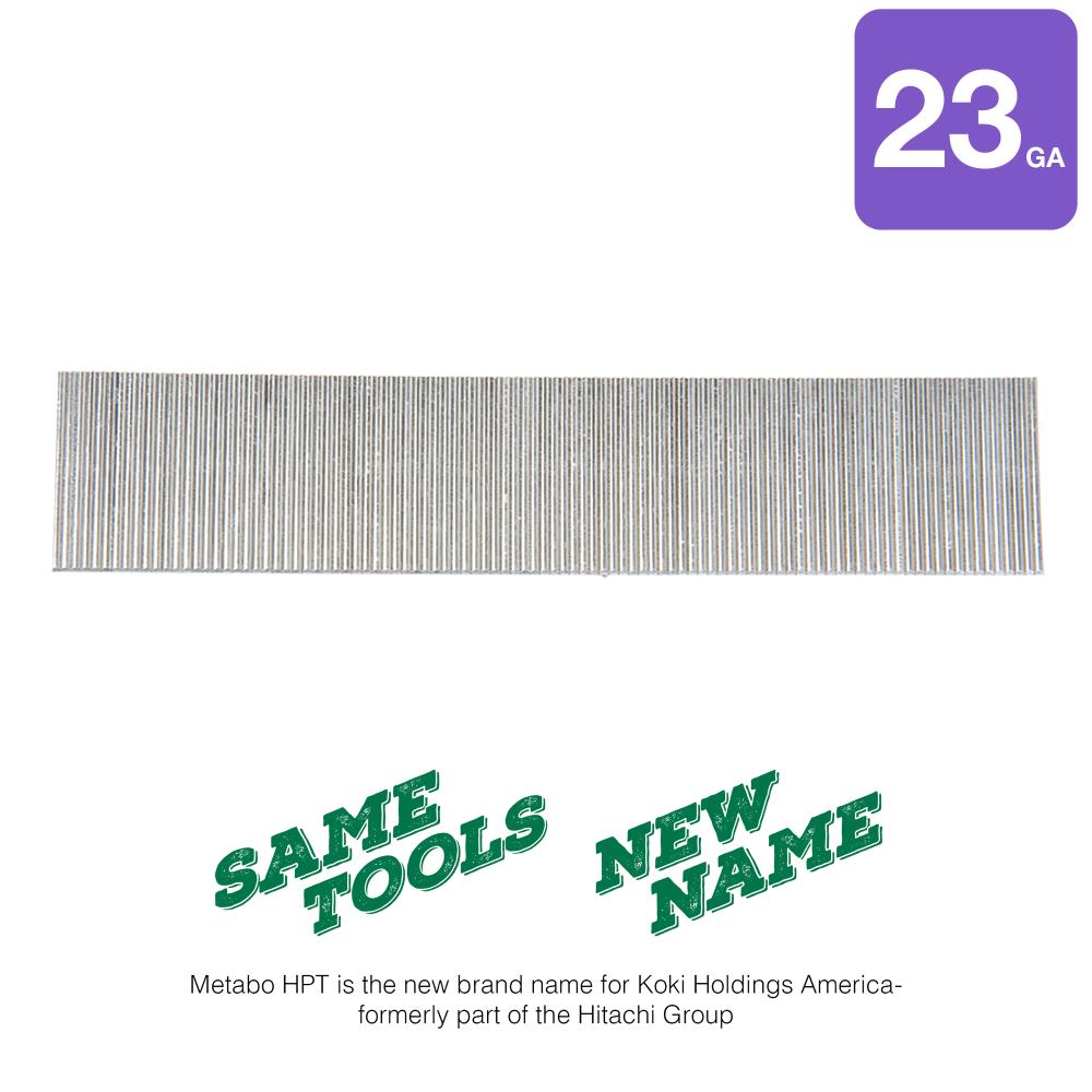 Clavos rectos electrogalvanizados de calibre 23 de 1 pulgada para Metabo HPT