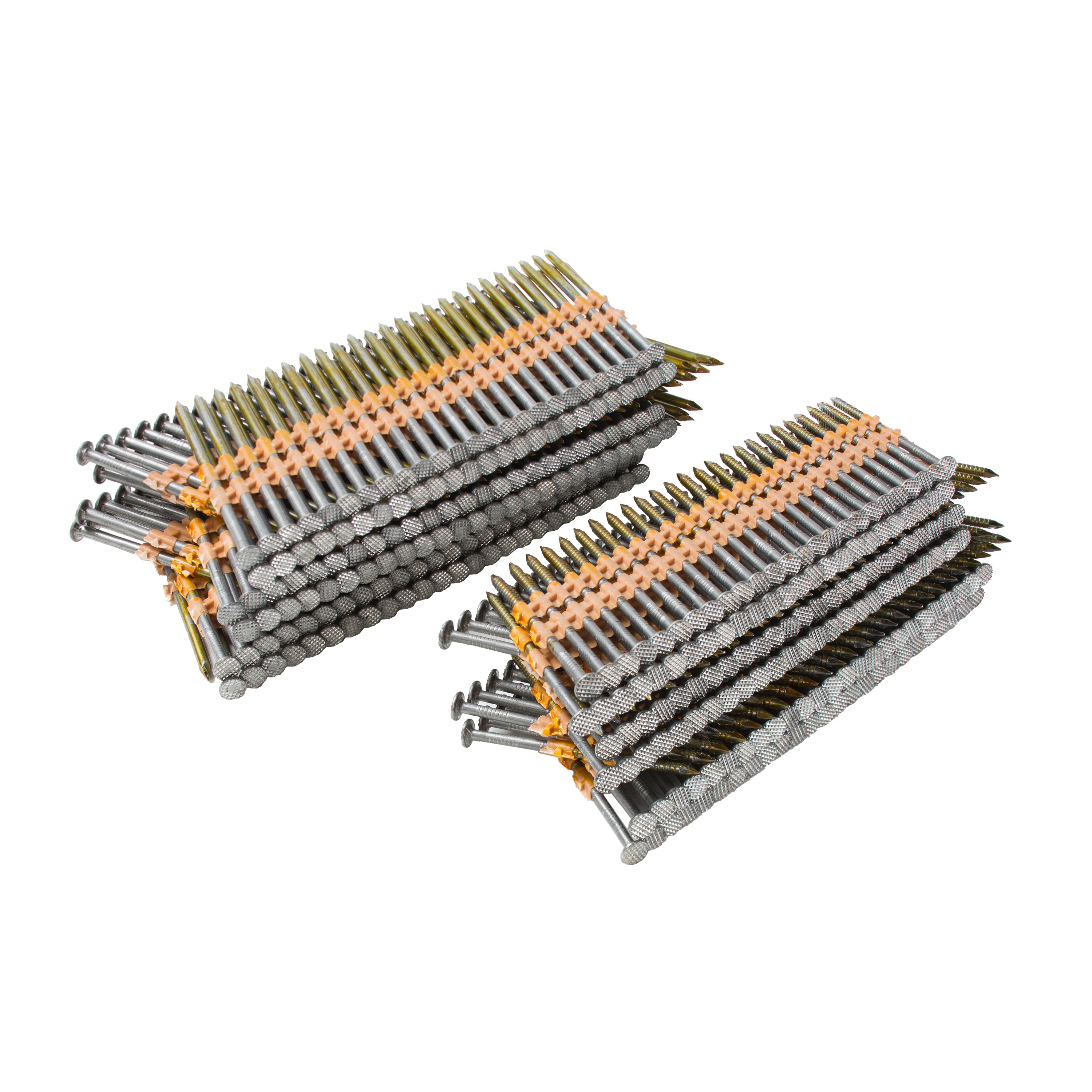 Clavos para estructuras enmarcadas recubiertos de 3 pulgadas x 0.131 pulgadas a 21 grados (por caja de 1000)
