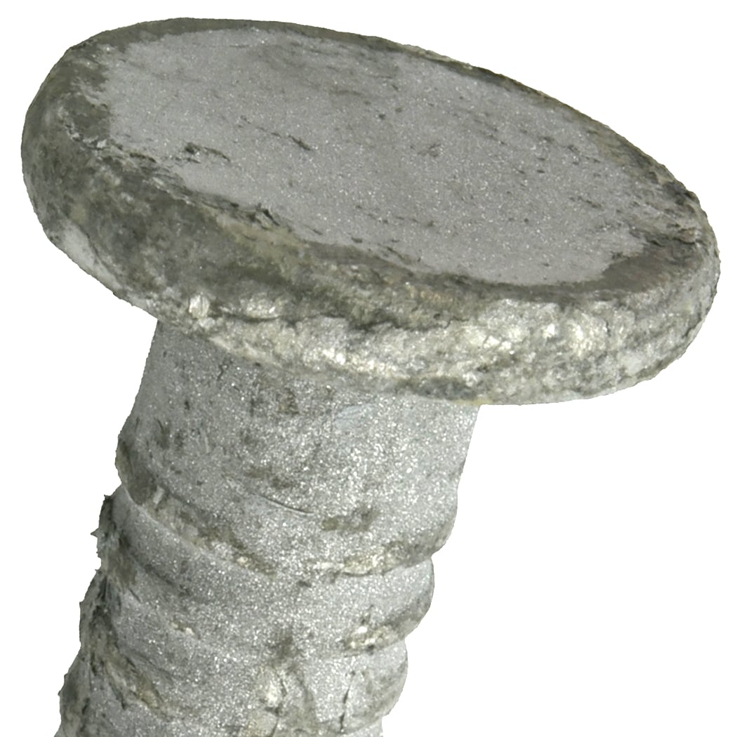 Clavos comunes lisos galvanizados en caliente de calibre 2 de 6 pulgadas, pieza 461895