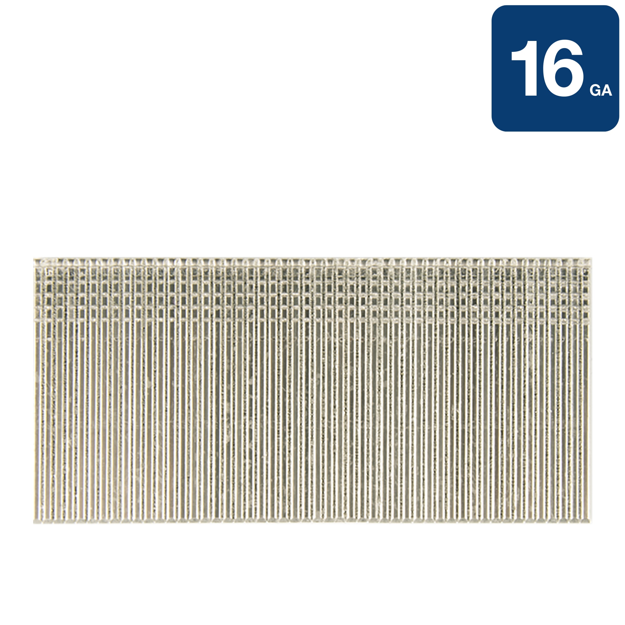 Clavos rectos galvanizados electroquímicamente Metabo HPT de calibre 16, 1-3/4 pulgadas, en caja de 1000 unidades - 44203SHPT