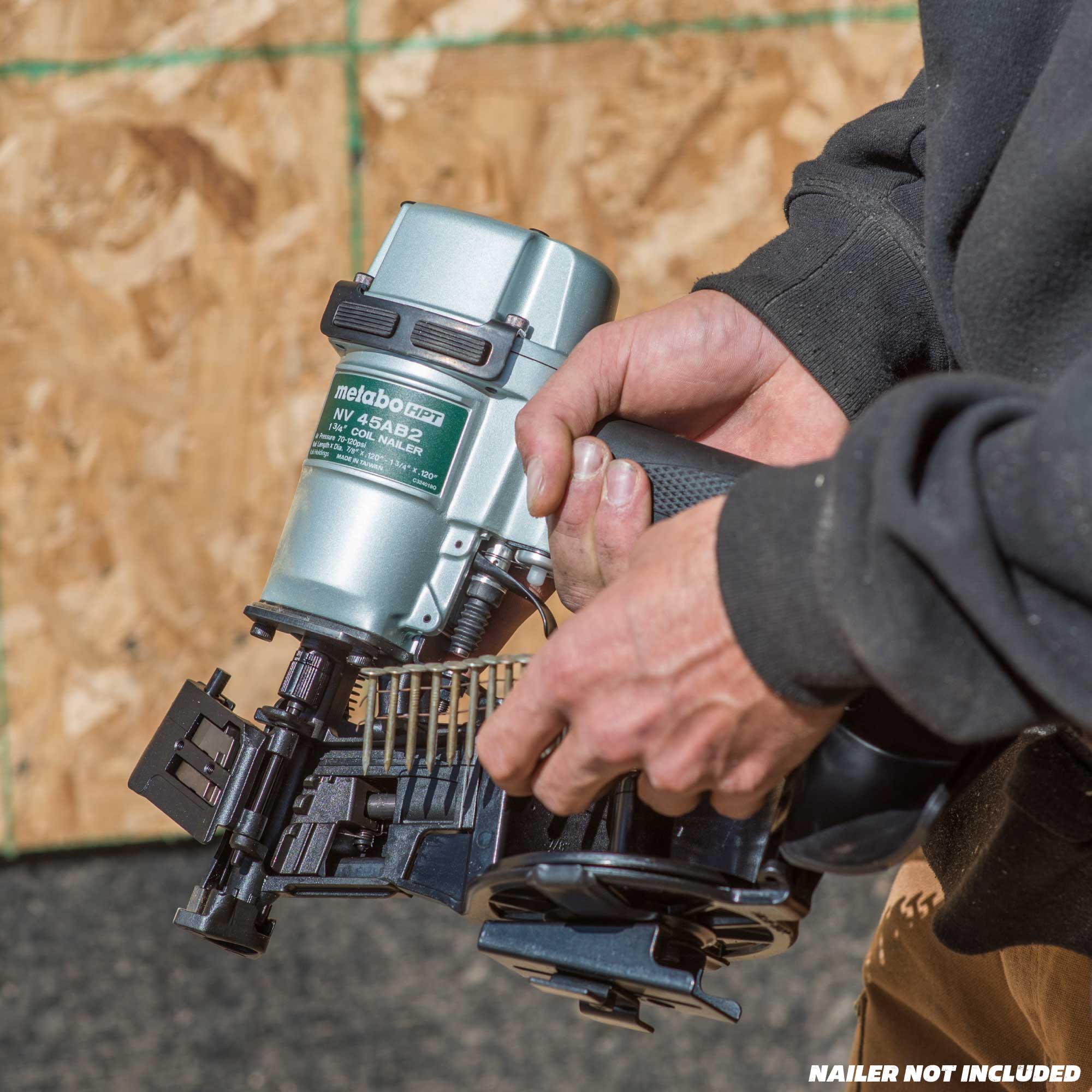 7200 clavos de techo en rollo galvanizado eléctrico de 1-3/4 pulgadas con vástago liso - Por caja