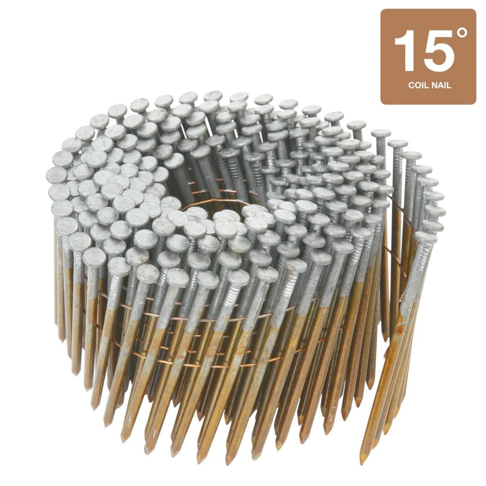 Clavos de armazón colados con vástago liso brillante de 15 grados Metabo HPT de 3-1/4 pulgadas x 0.131 pulgadas (2400 por caja) 12217HHPT