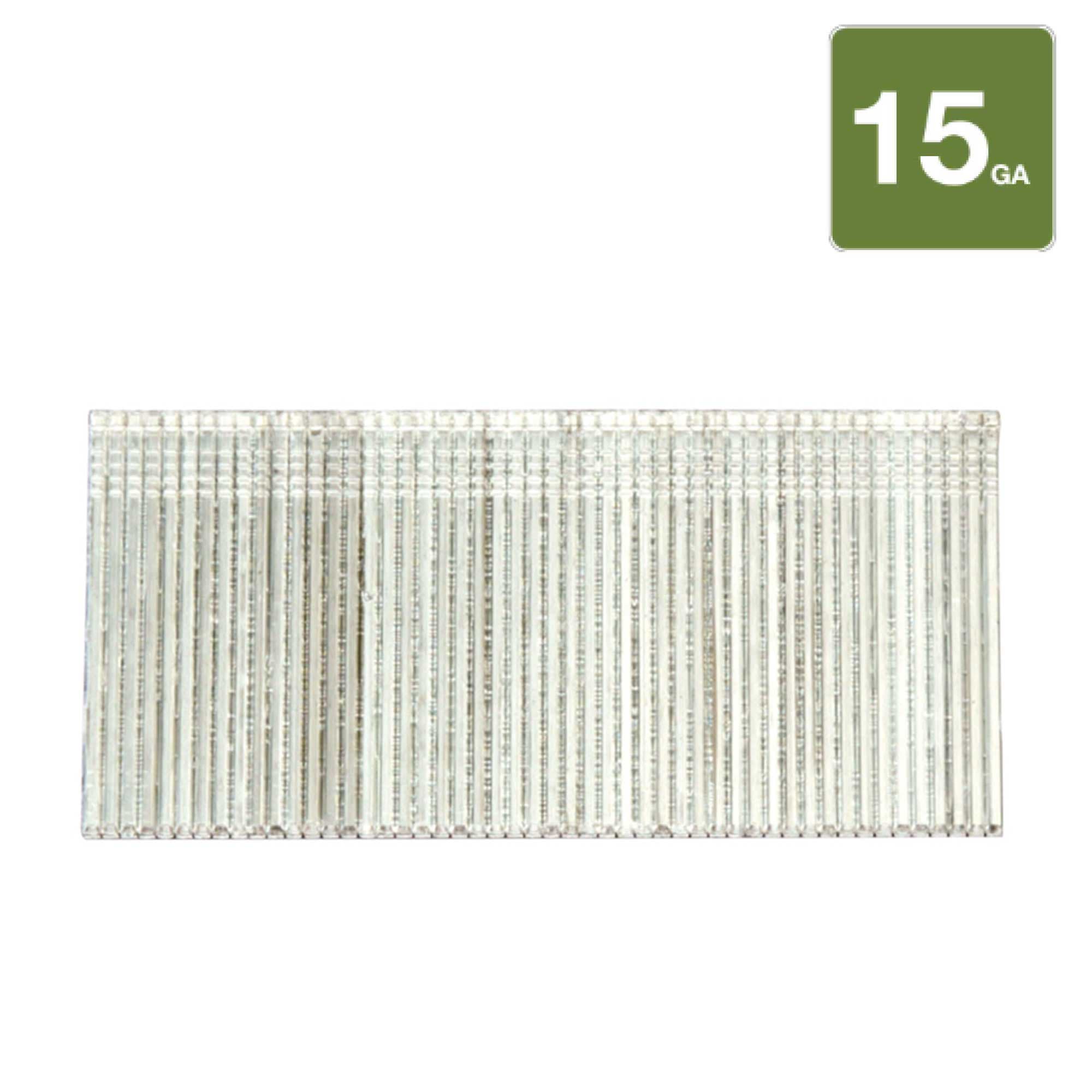 Clavos de Acabado Rectos de Acero Inoxidable de Calibre 15 de 2 Pulgadas, 1000 por Caja