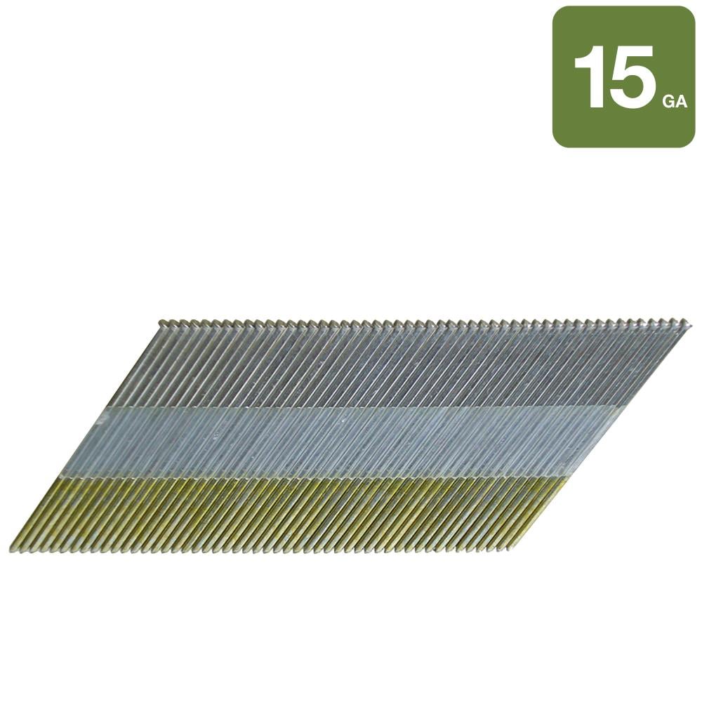 Clavos de Acabado Electro-galvanizado Angulares de 15 Gauge de 2-1/2 Pulgadas en Caja de 1000 unidades