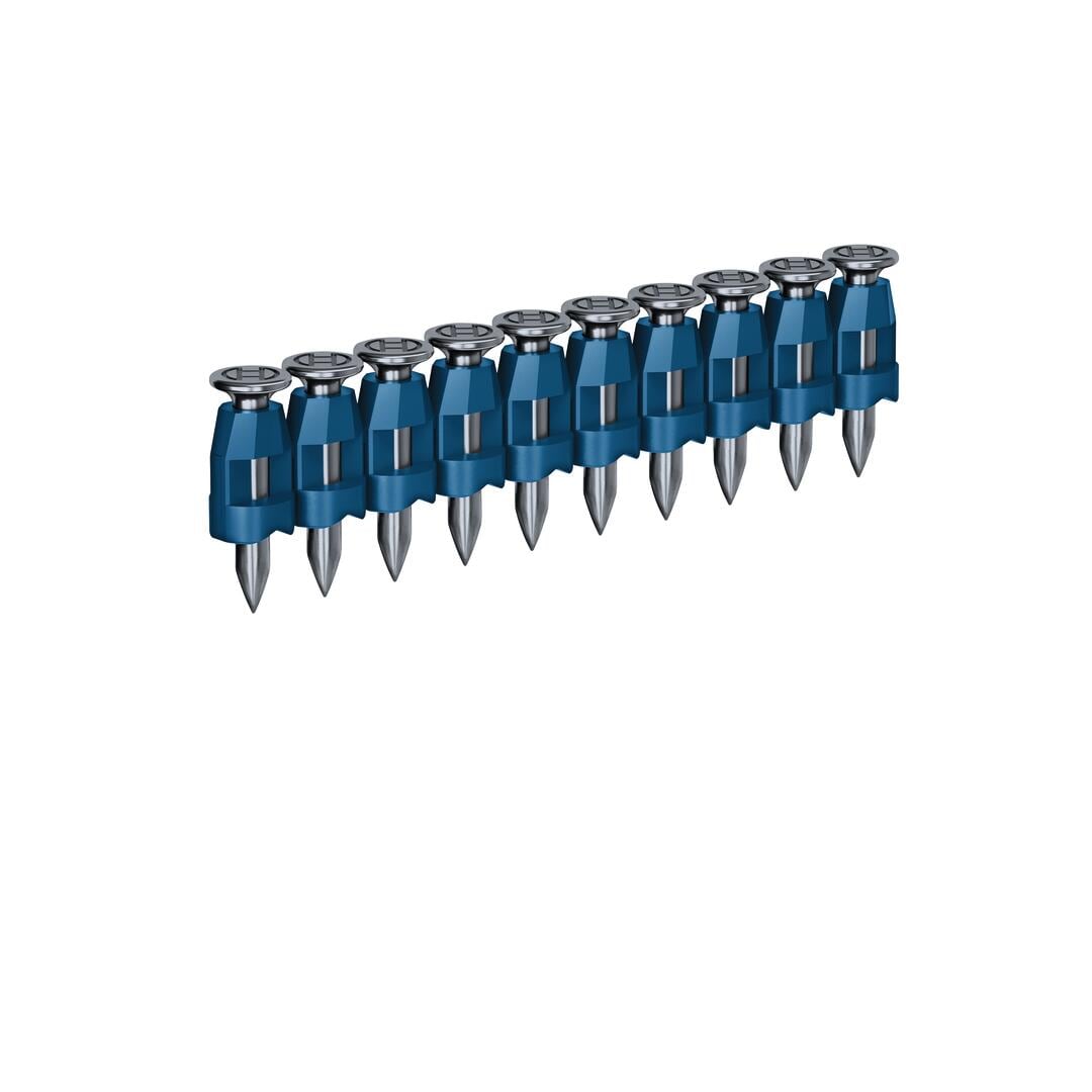 Clavos de albañilería de 2 pulgadas, calibre 12, galvanizados, de la marca Bosch, caja de 1000 unidades - NB-075