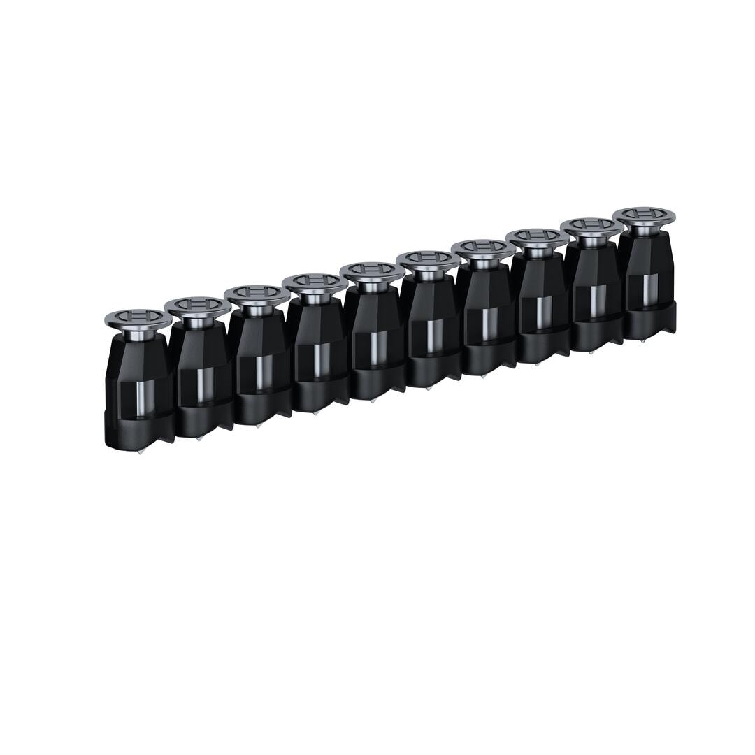 Clavos de albañilería de 1/2 pulgadas, galvanizados, lisos y calibrados, para armazón de plástico en caja de 1000 unidades NM-050