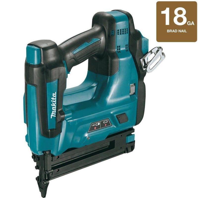 Clavadora inalámbrica de clavos de calibre 18 con batería de iones de litio LXT de 18V de Makita (Herramienta solamente) - XNB01Z
