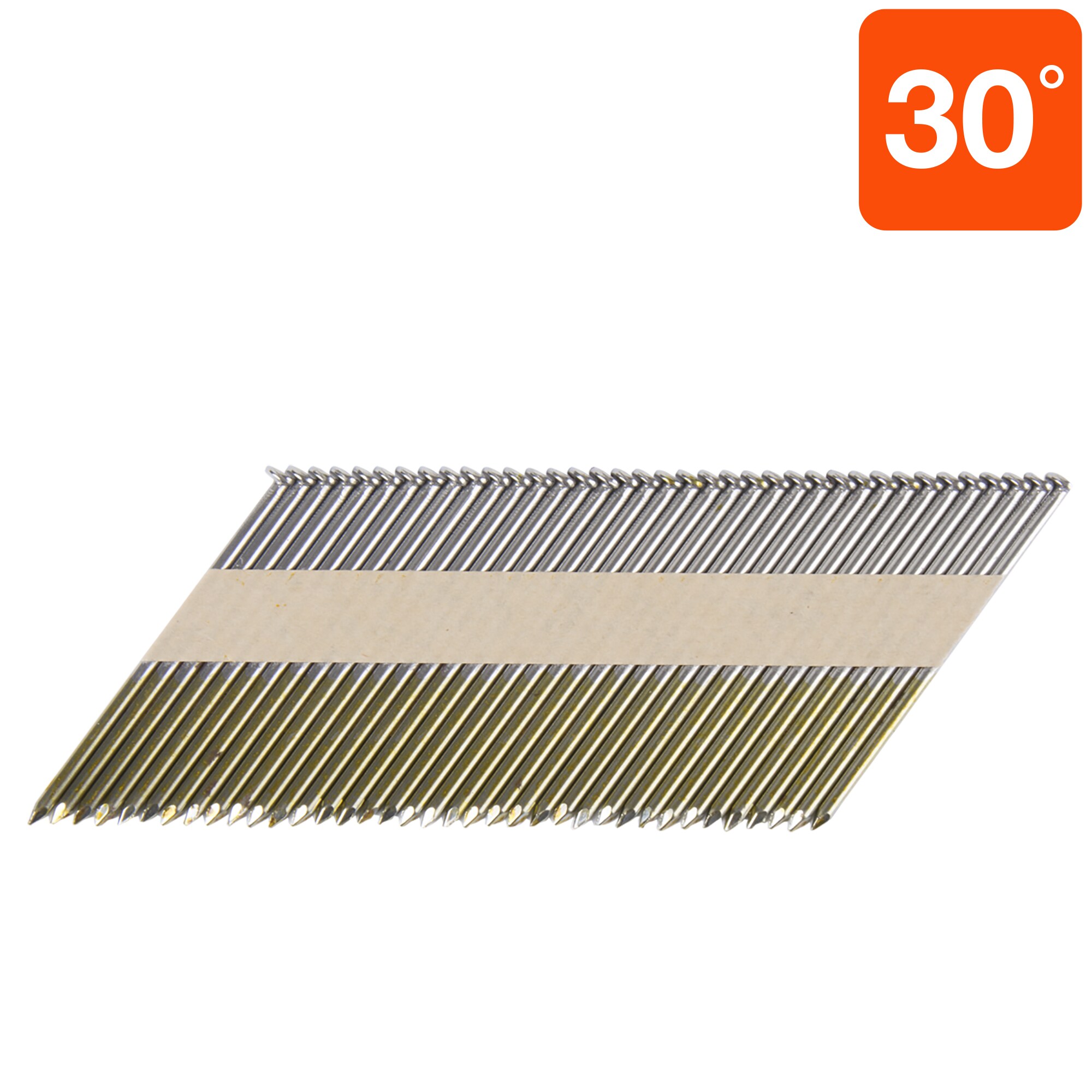 Clavos de armazón recubiertos en brillo de 30 grados, 0.12 pulgadas x 3 pulgadas, de Metabo HPT (210,000 por tarima)