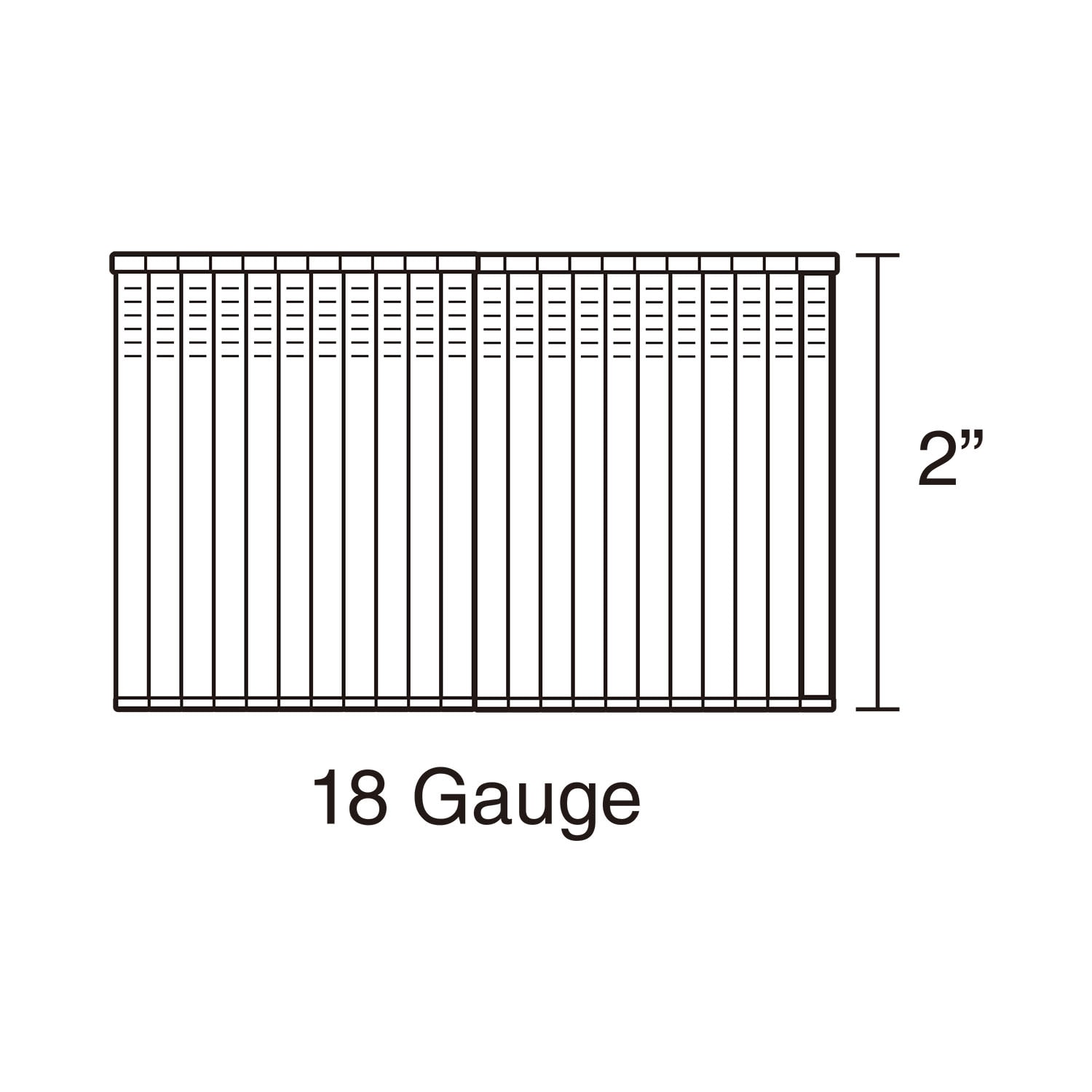 Clavos para Clavadora de Acero Inoxidable de Calibre 18 de 2 pulgadas de Freeman - Caja de 1000 unidades SSBN18-2