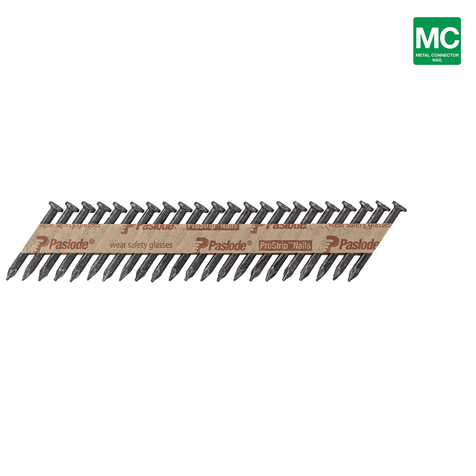 Clavos para colgador de vigas de 30 grados, brillantes y lisos, colectados, de 1-1/2 pulgadas x 0.148 pulgadas (1000 unidades por caja)