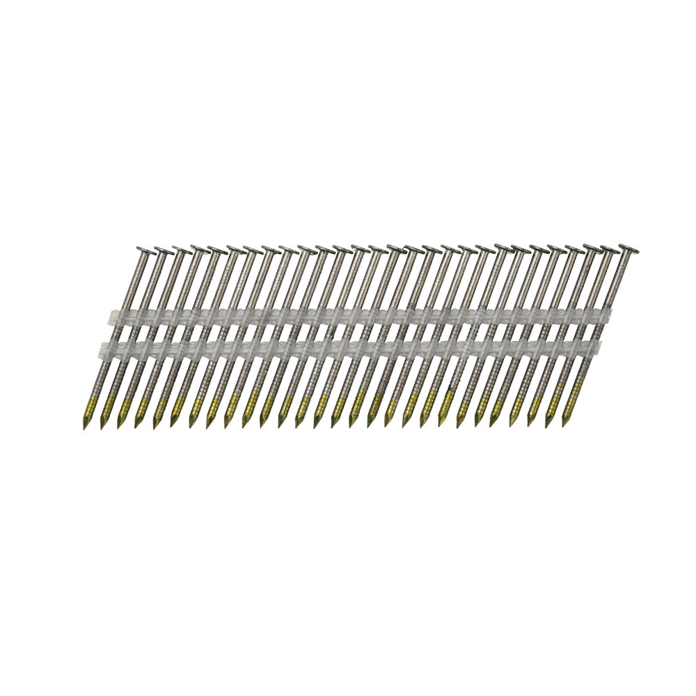 Clavos para Armazón Aro Anillado Galvanizados por Inmersión en Caliente, 21°, 2-3/8 pulgadas x 0.113 pulgadas (Paquete de 2000)