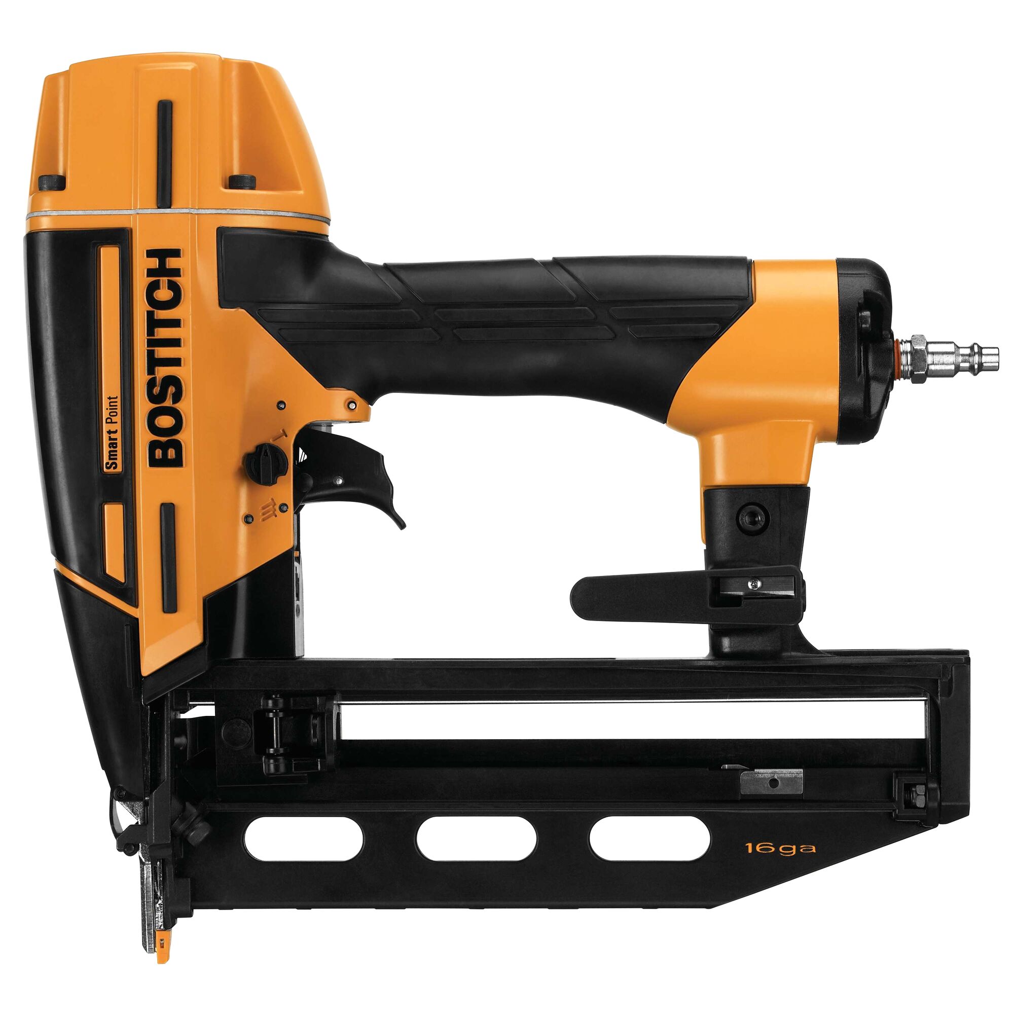 Clavadora neumática recta de acabado Smart Point de calibre 16 de 2 1/2 pulgadas de Bostitch