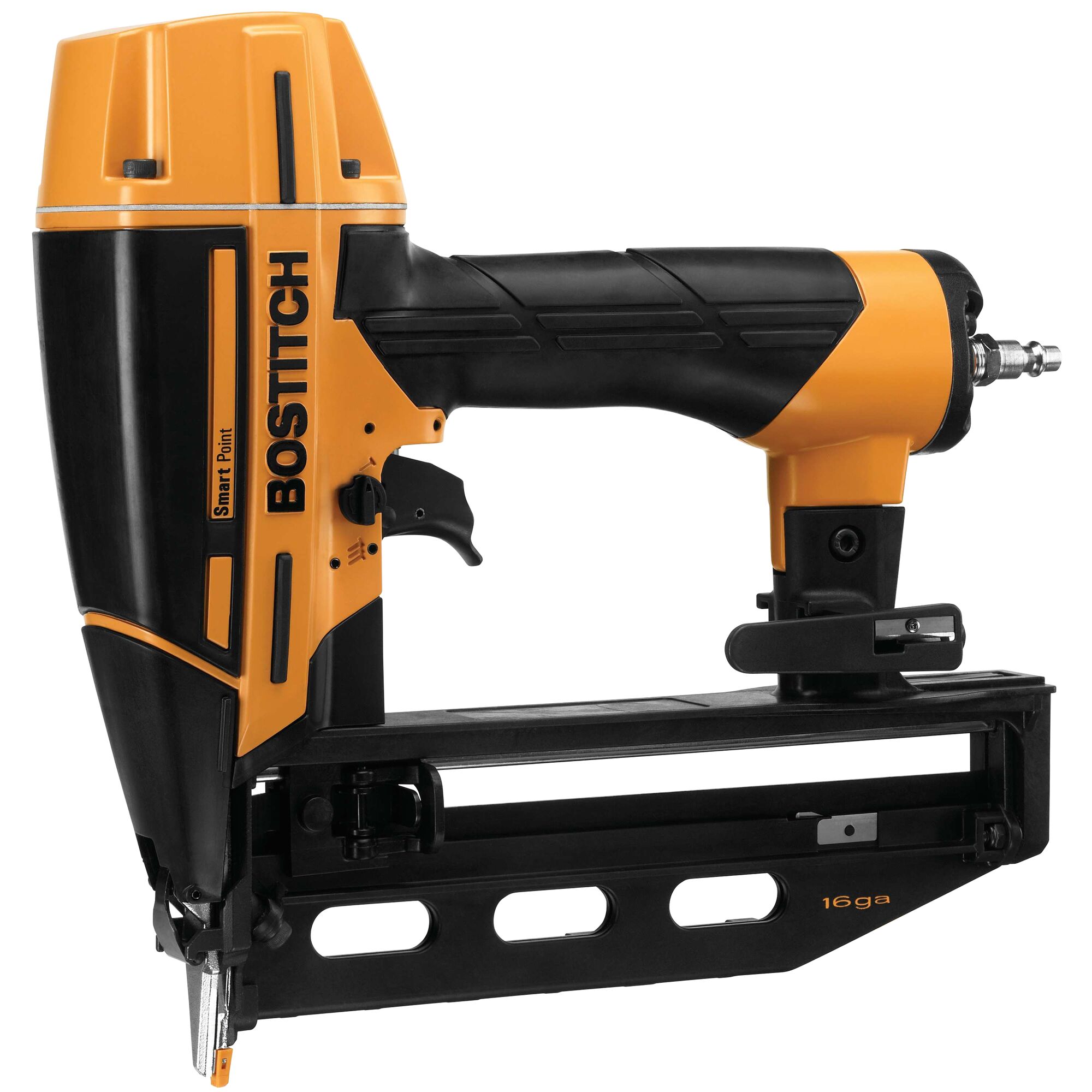 Clavadora neumática recta de acabado Smart Point de calibre 16 de 2 1/2 pulgadas de Bostitch