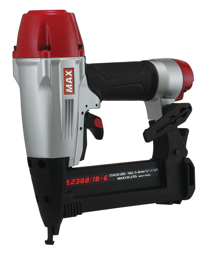 MAX 18 - Calibre 18, 1/4 de pulgada, grapadora de corona estrecha TA238B/18-6
