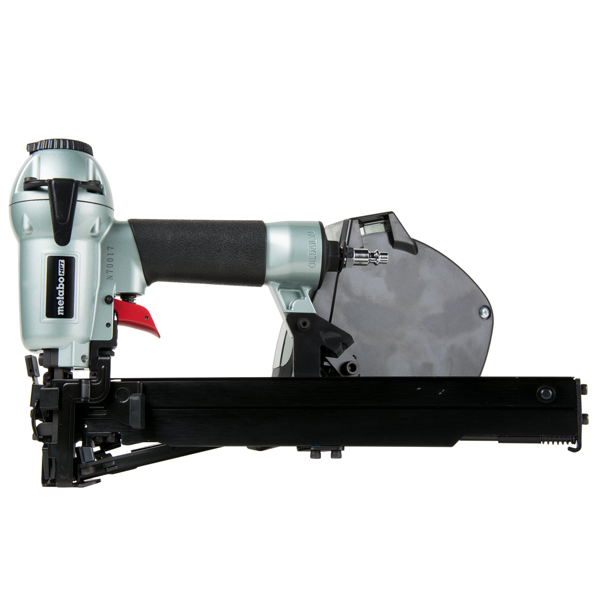 Grampadora neumática de corona media de 18 galgas y 7/16 pulgadas Metabo HPT N3808APM