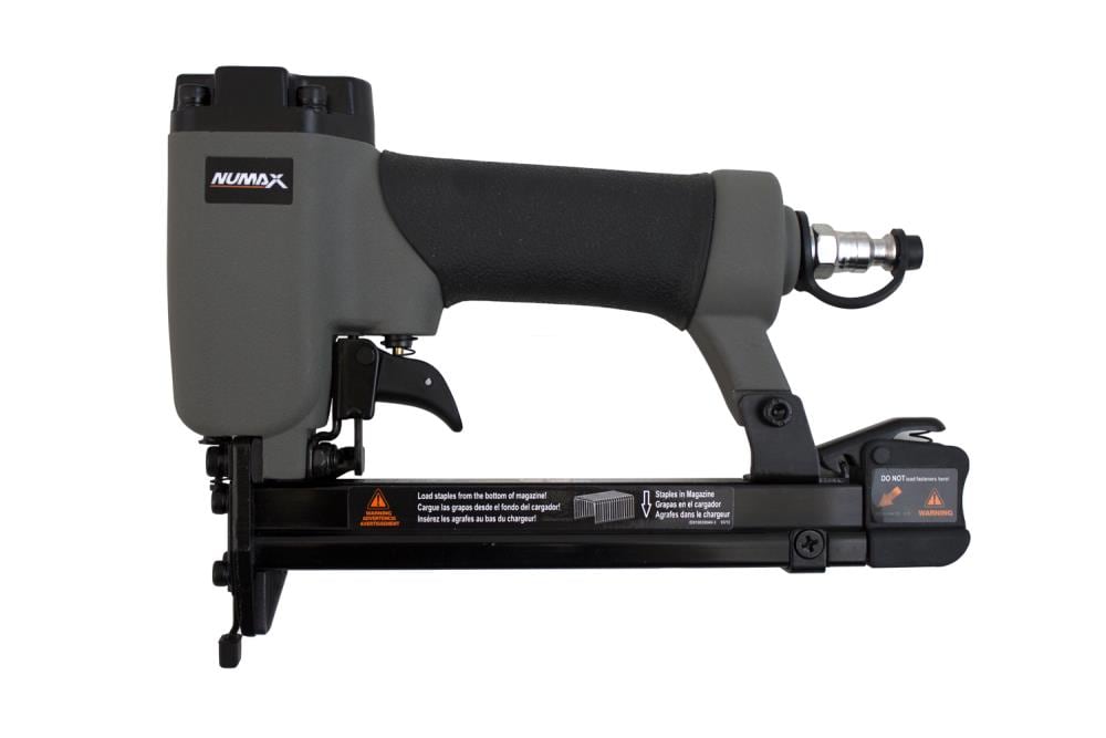 Grapas Numax Tipo T-50 calibre 20 de alambre fino de 3/8 pulgadas para engrapadora neumática de acabado de alambre fino SFWS.
