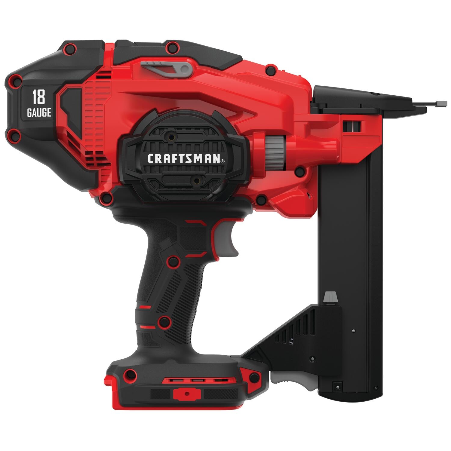Clavadora de terminación de corona estrecha de calibre 18 de 1/4 pulgadas (Batería y cargador no incluidos) Craftman V20