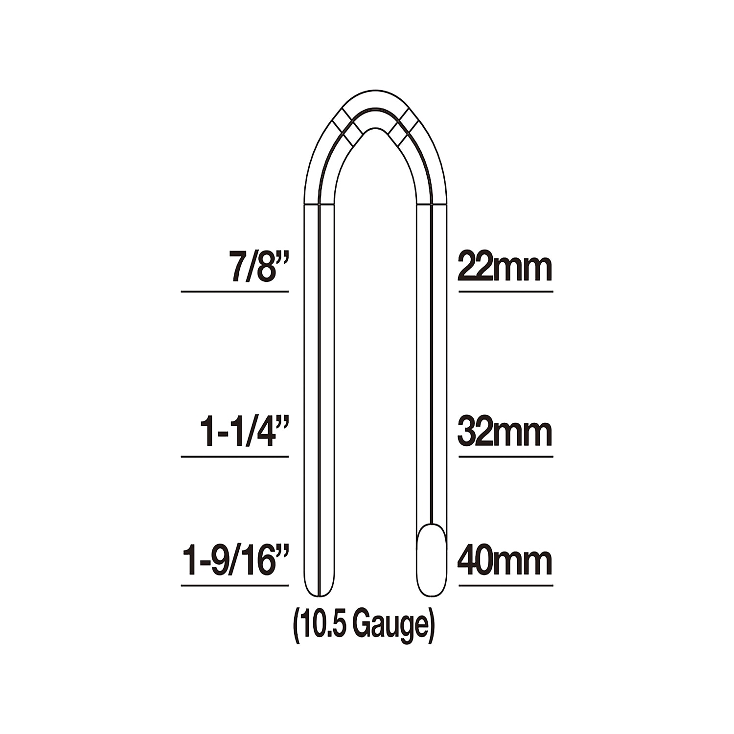 Clavadora neumática para cercado redondo de 10.5 pulgadas con doble disparo FREEMAN de 2da Generación G2FS105