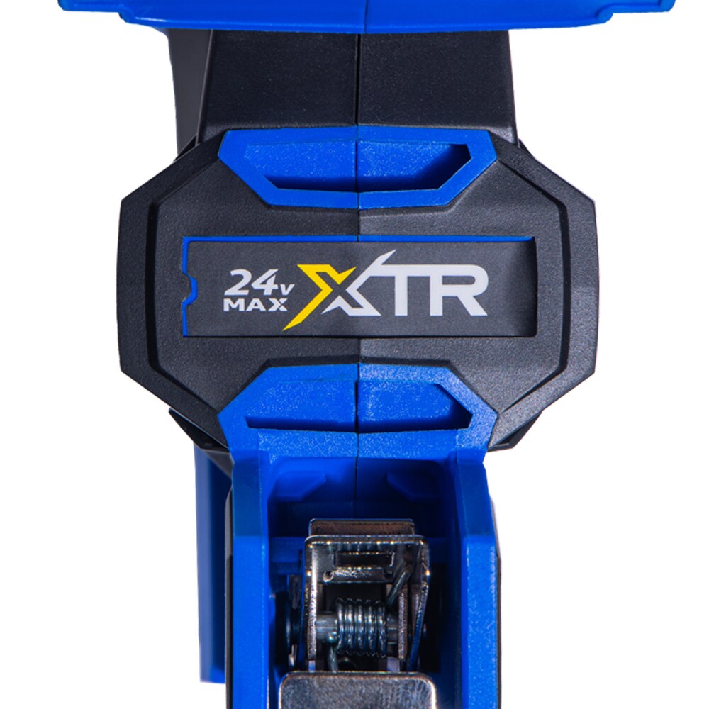 Grampadora de remate de corona mediana de calibre 20 Kobalt XTR (Batería y cargador no incluidos) KXST 124B-03.
