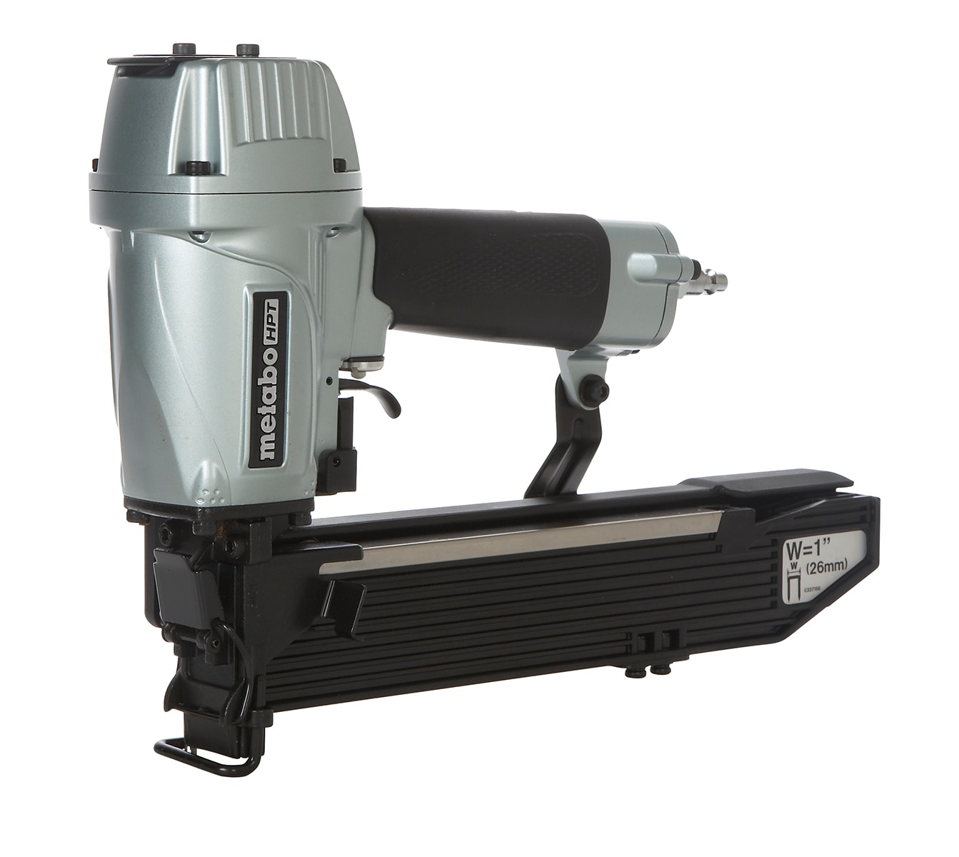 Clavadora neumática para construcción de corona ancha de calibre 16 de Metabo HPT N5024A2M