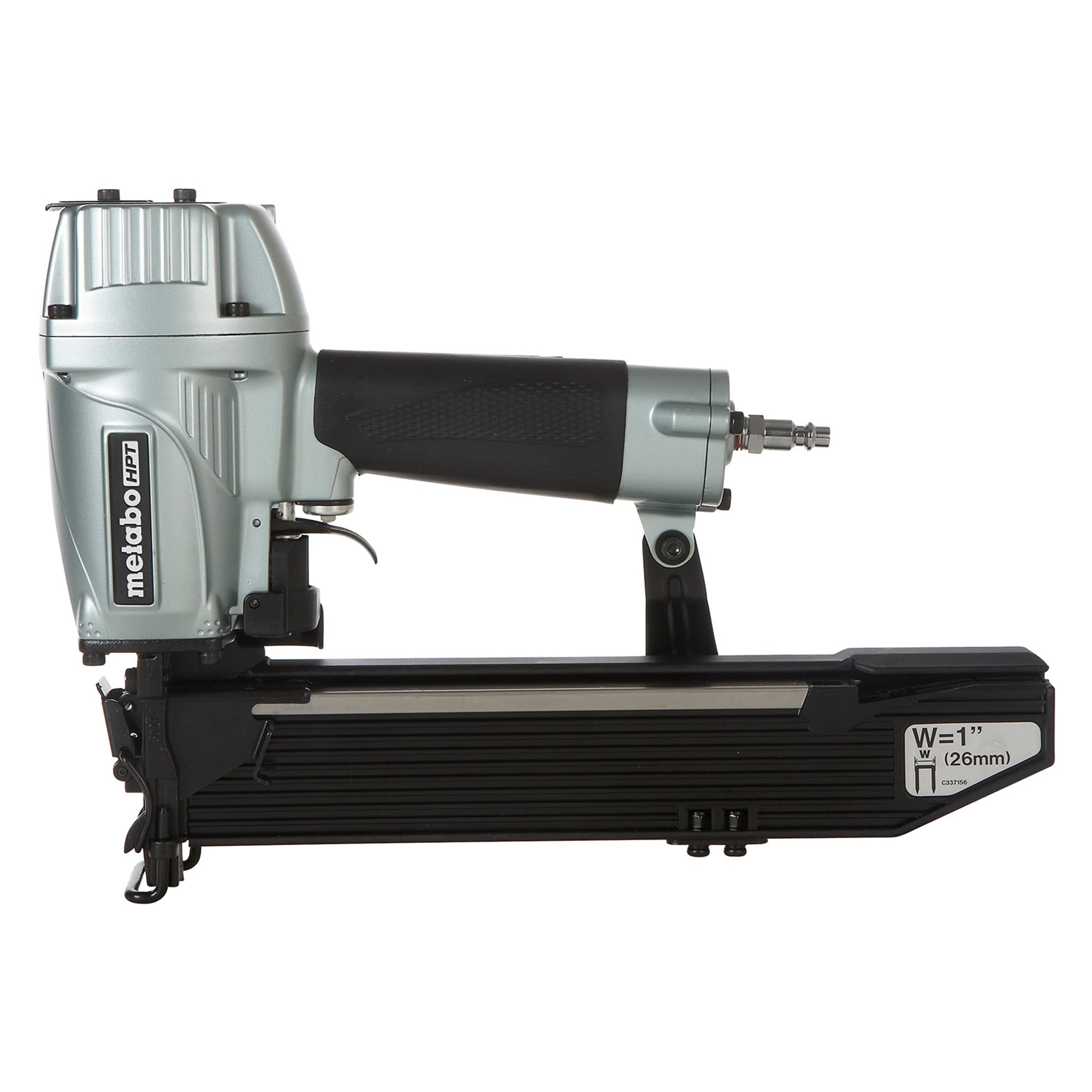Clavadora neumática para construcción de corona ancha de calibre 16 de Metabo HPT N5024A2M