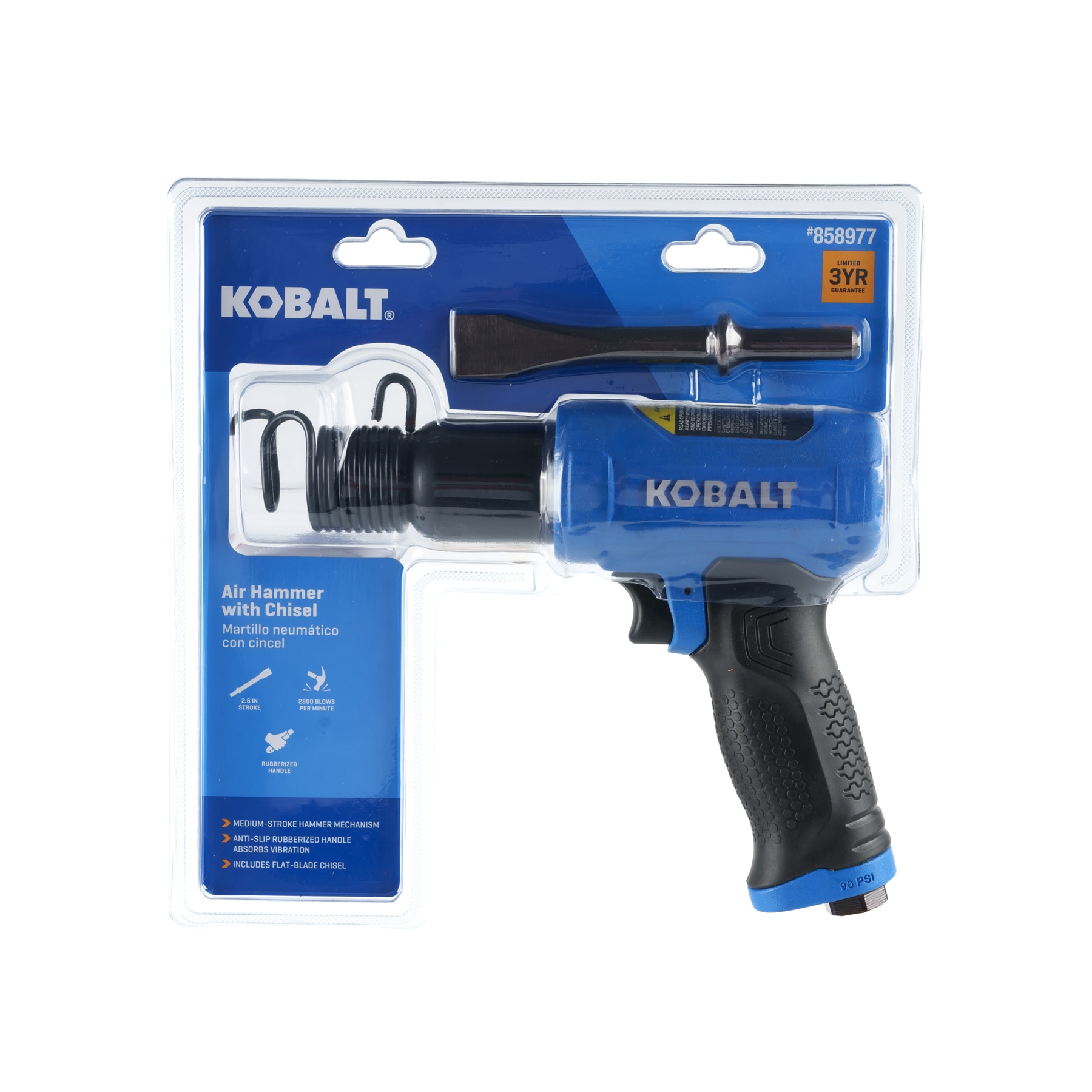 Martillo neumático Kobalt - Carrera media 2800 BMP SGY-AIR225