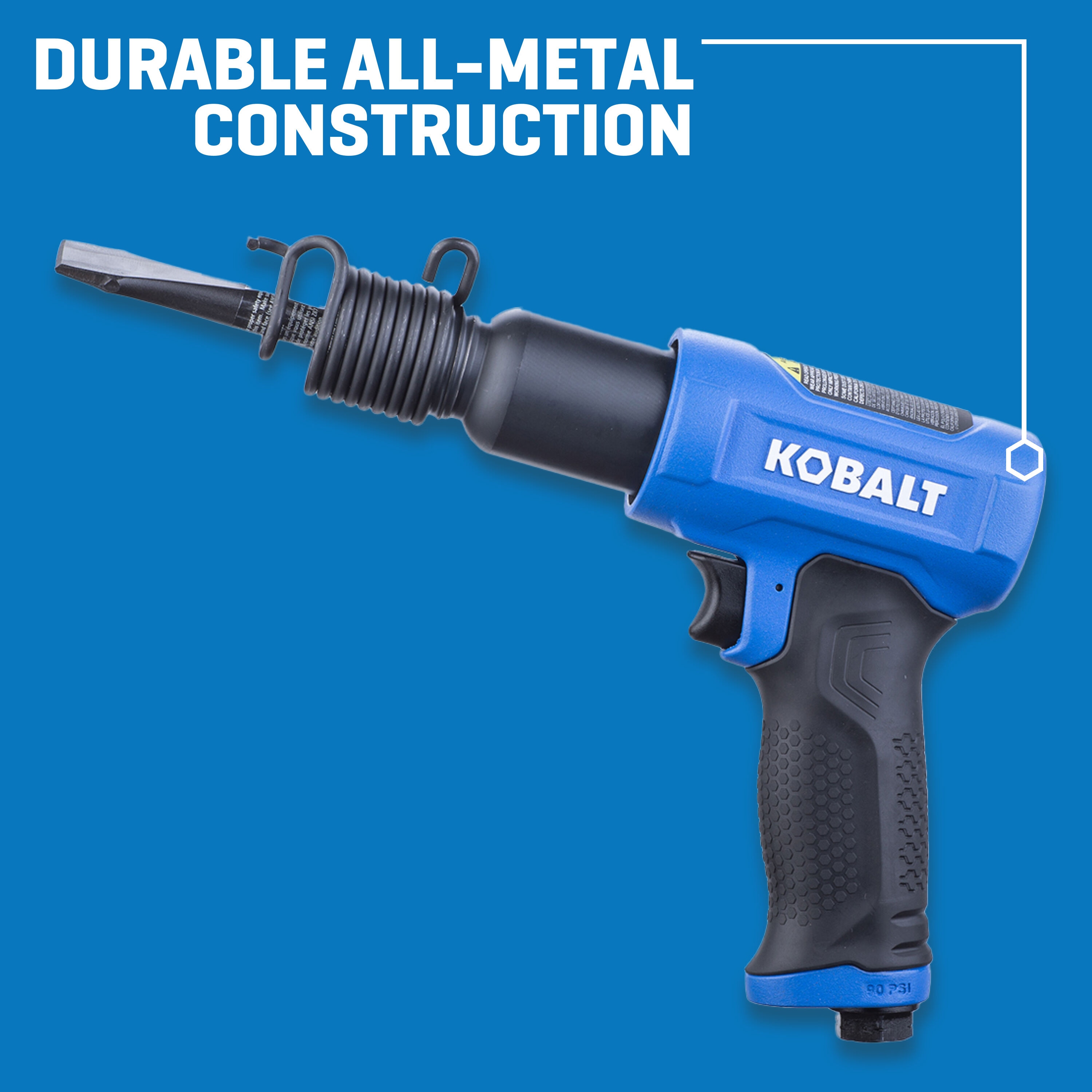 Martillo neumático Kobalt - Carrera media 2800 BMP SGY-AIR225