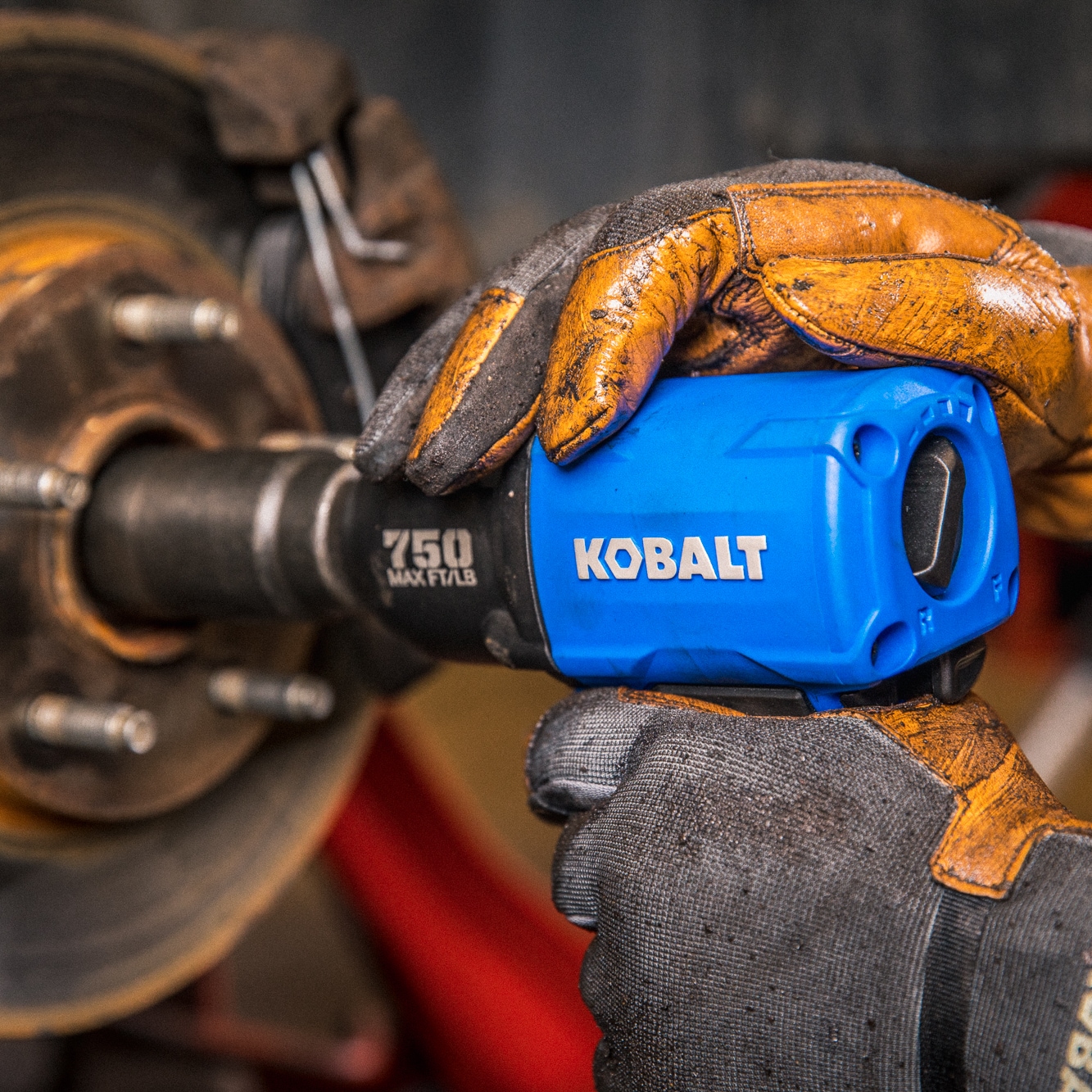 Llave de impacto de aire Kobalt de 0.5 pulgadas y 750 pies/libras (SGY-AIR228)