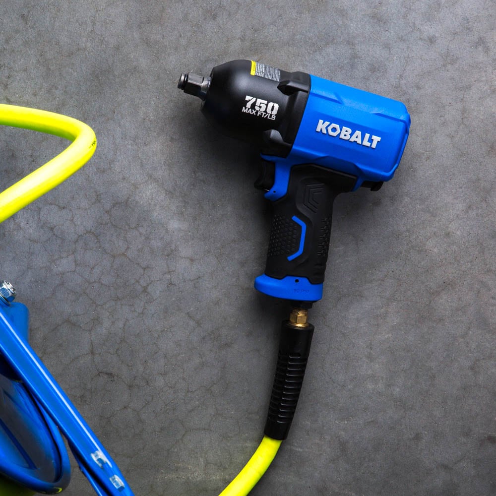 Llave de impacto de aire Kobalt de 0.5 pulgadas y 750 pies/libras (SGY-AIR228)
