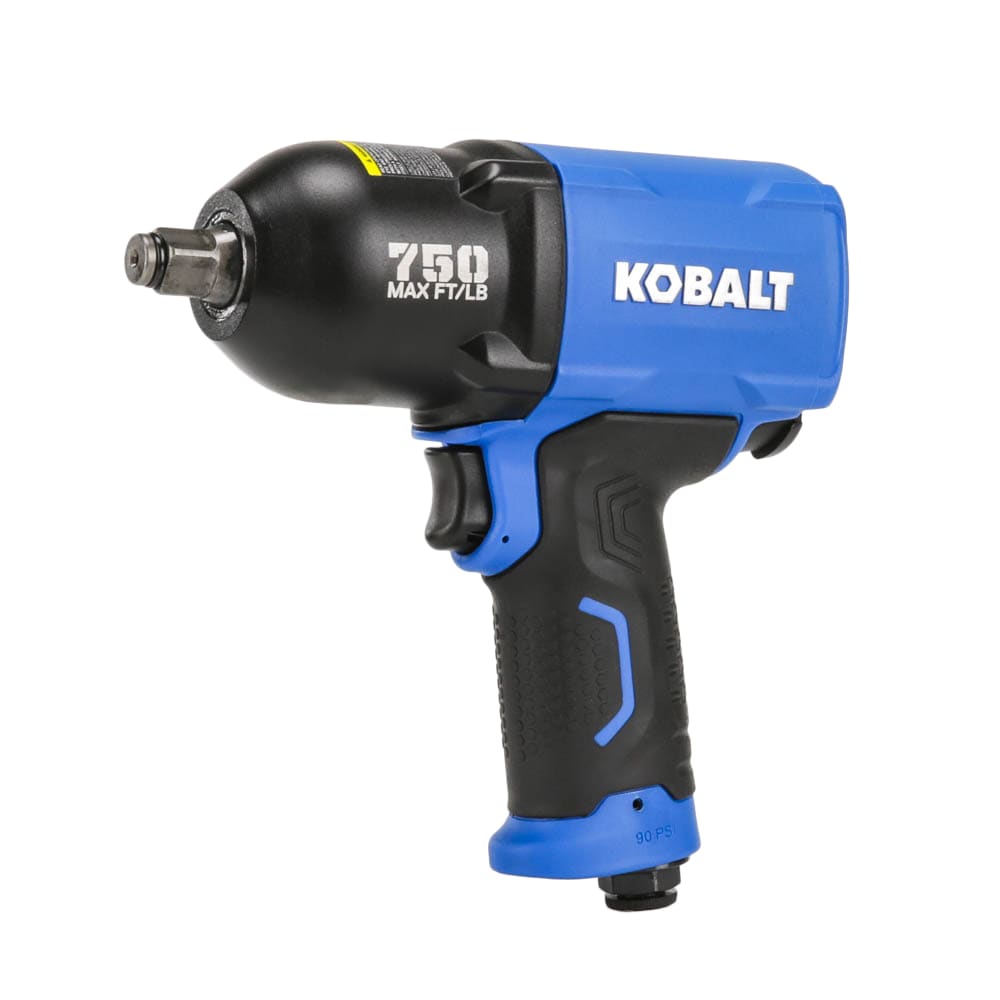 Llave de impacto de aire Kobalt de 0.5 pulgadas y 750 pies/libras (SGY-AIR228)