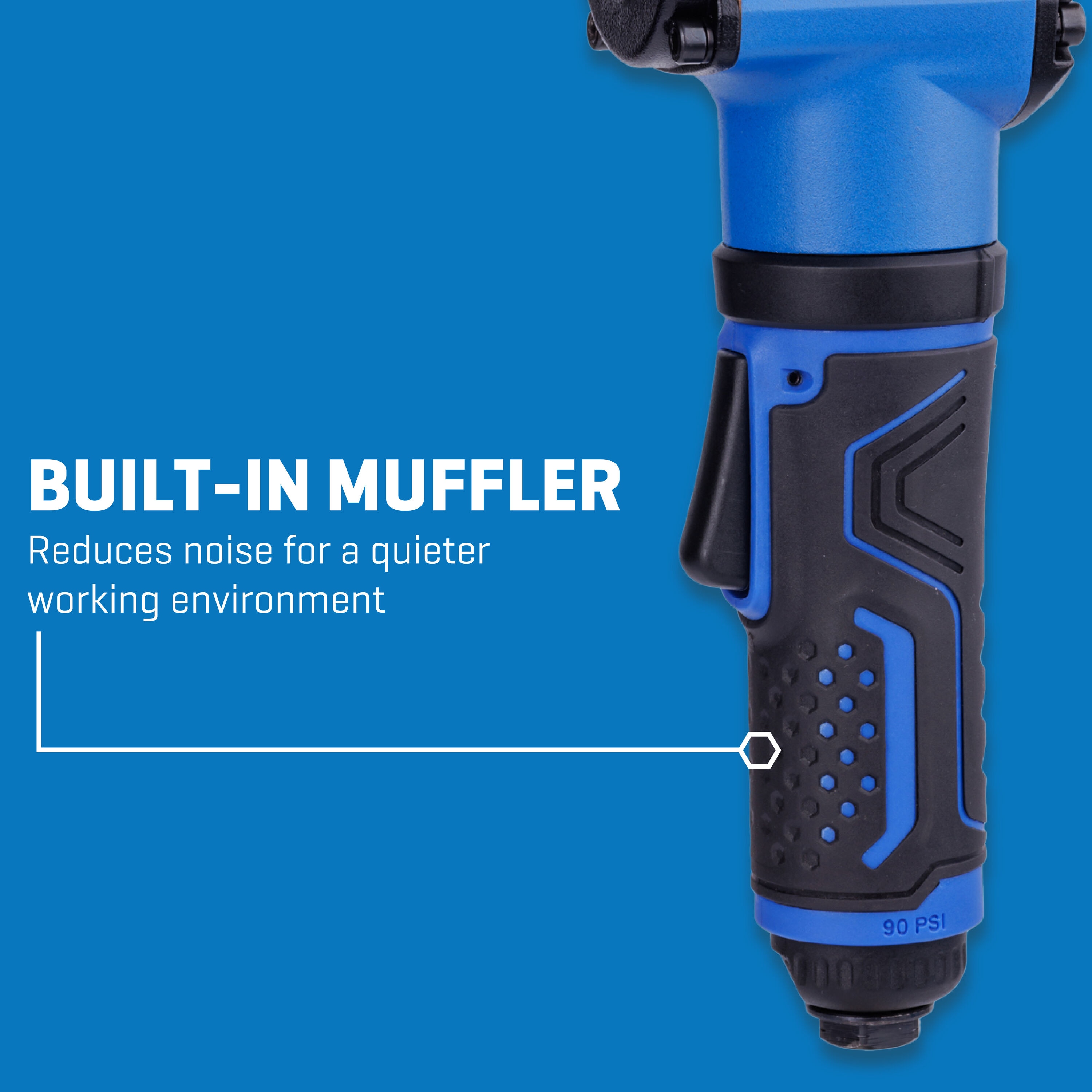 Llave de impacto de aire Kobalt de 0.5 pulgadas y 350 pies/libra SGY-AIR290