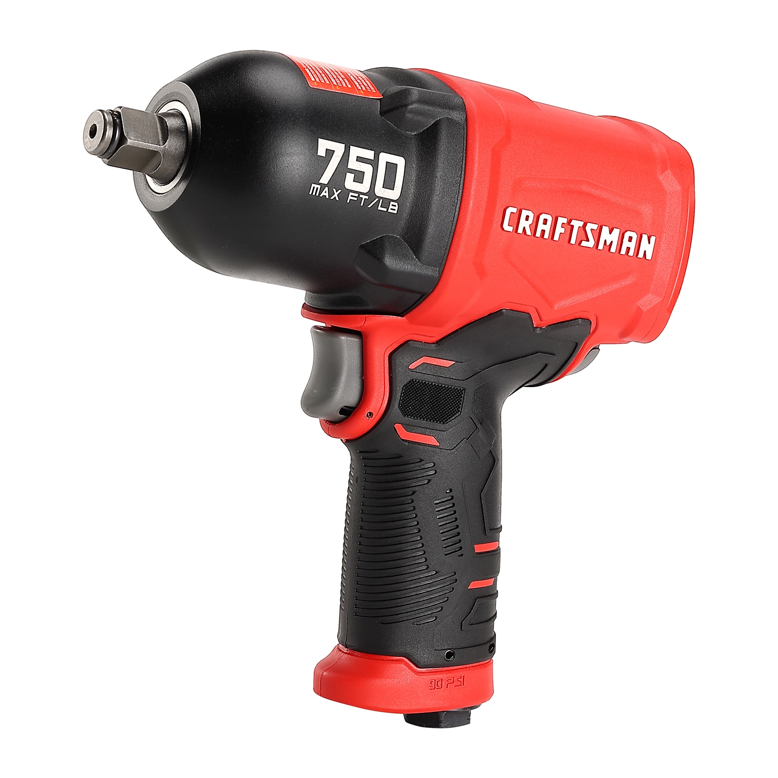 Llave de impacto de aire CRAFTSMAN de 0.5 pulgadas y 750 pies/libras