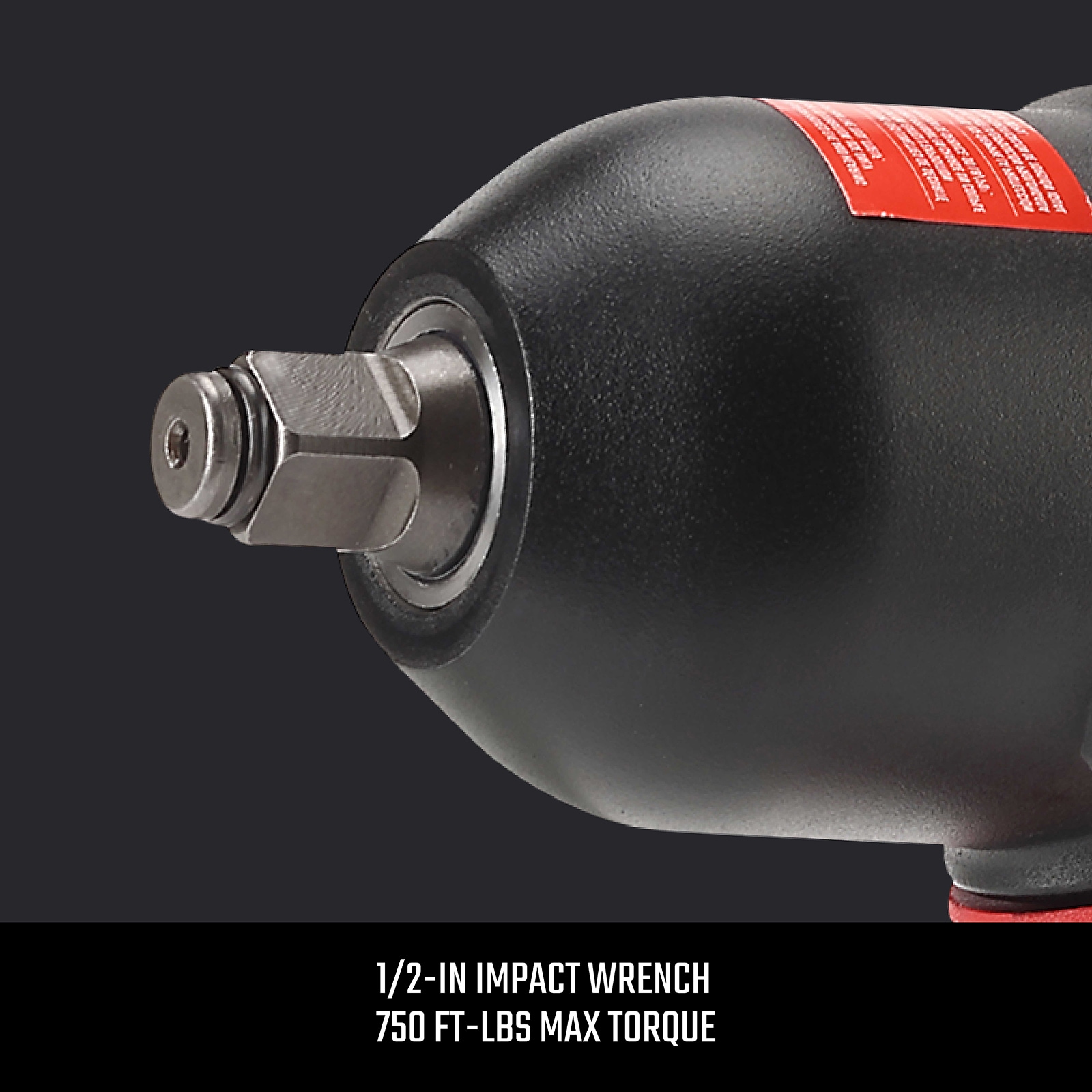 Llave de impacto de aire CRAFTSMAN de 0.5 pulgadas y 750 pies/libras