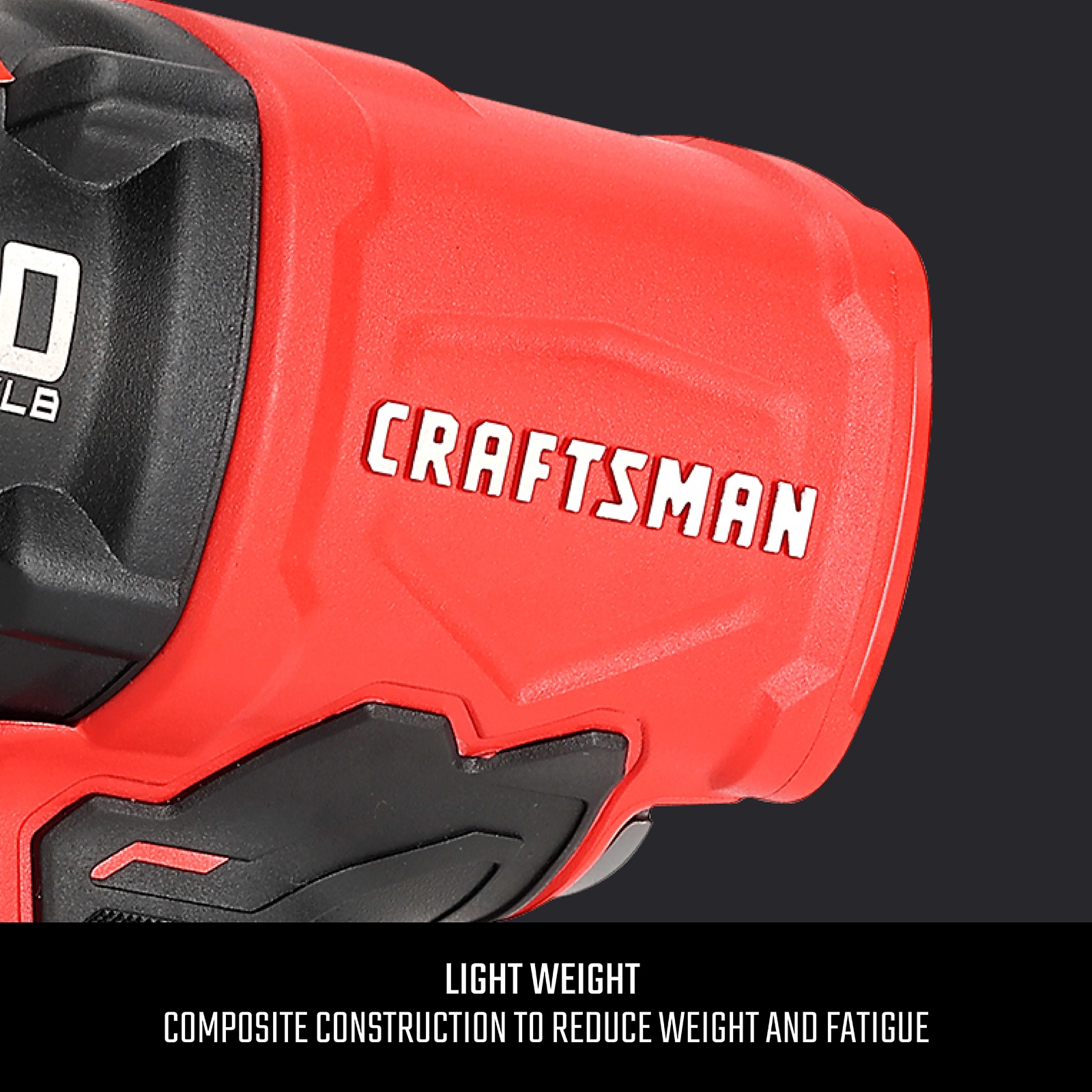 Llave de impacto de aire CRAFTSMAN de 0.5 pulgadas y 750 pies/libras