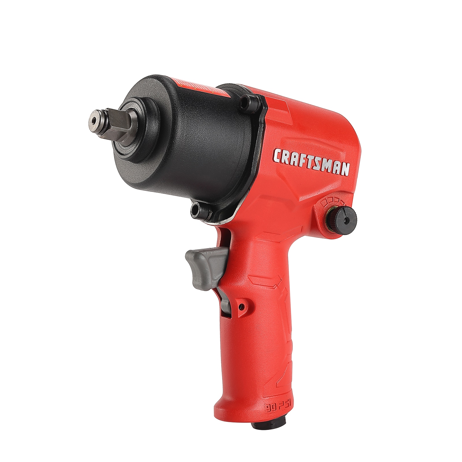 Llave de impacto de aire de 0.5 pulgadas y 400 pies/libra de CRAFTSMAN CMXPTSG1004NB