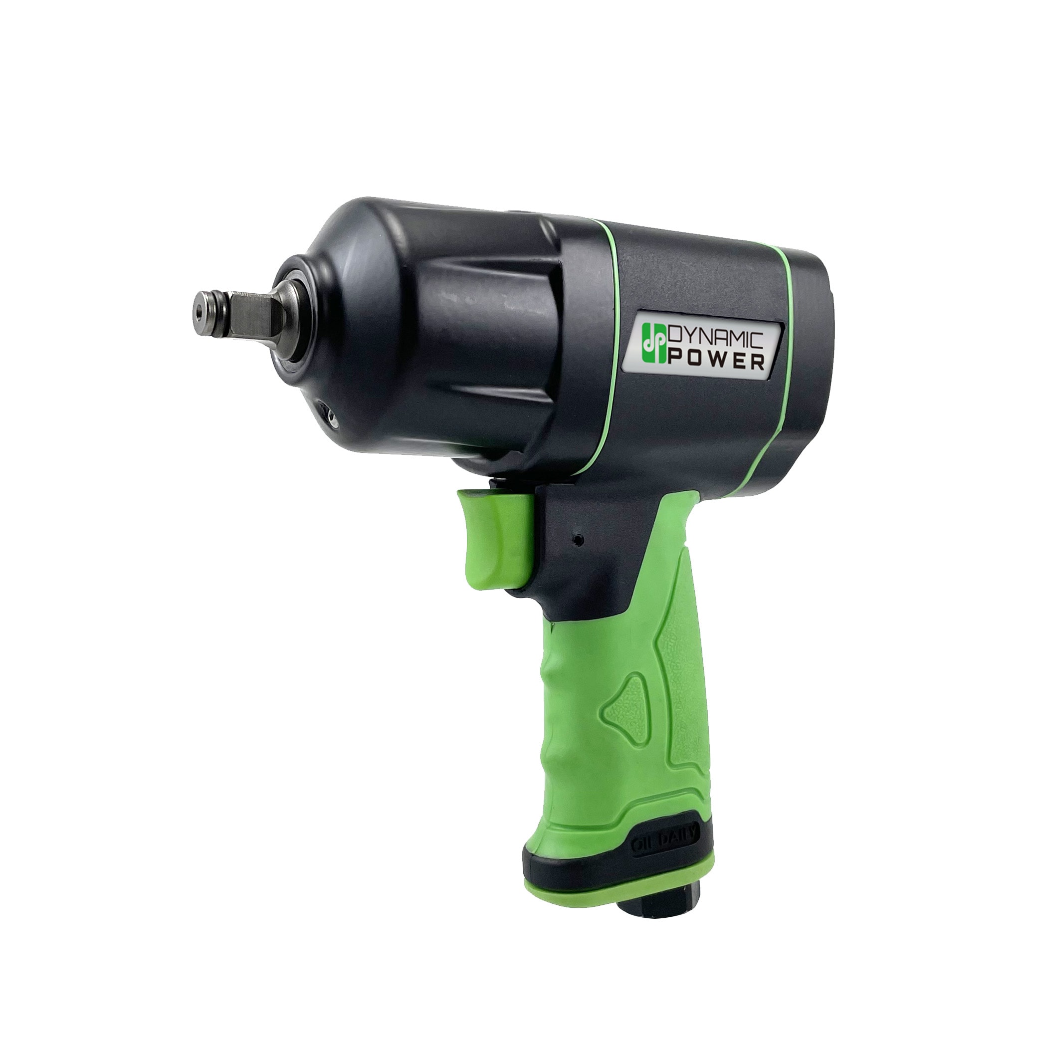 Llave de impacto neumática DYNAMIC POWER de 0.375 pulgadas con 480 libras-pie (pies) de torque - D-63061