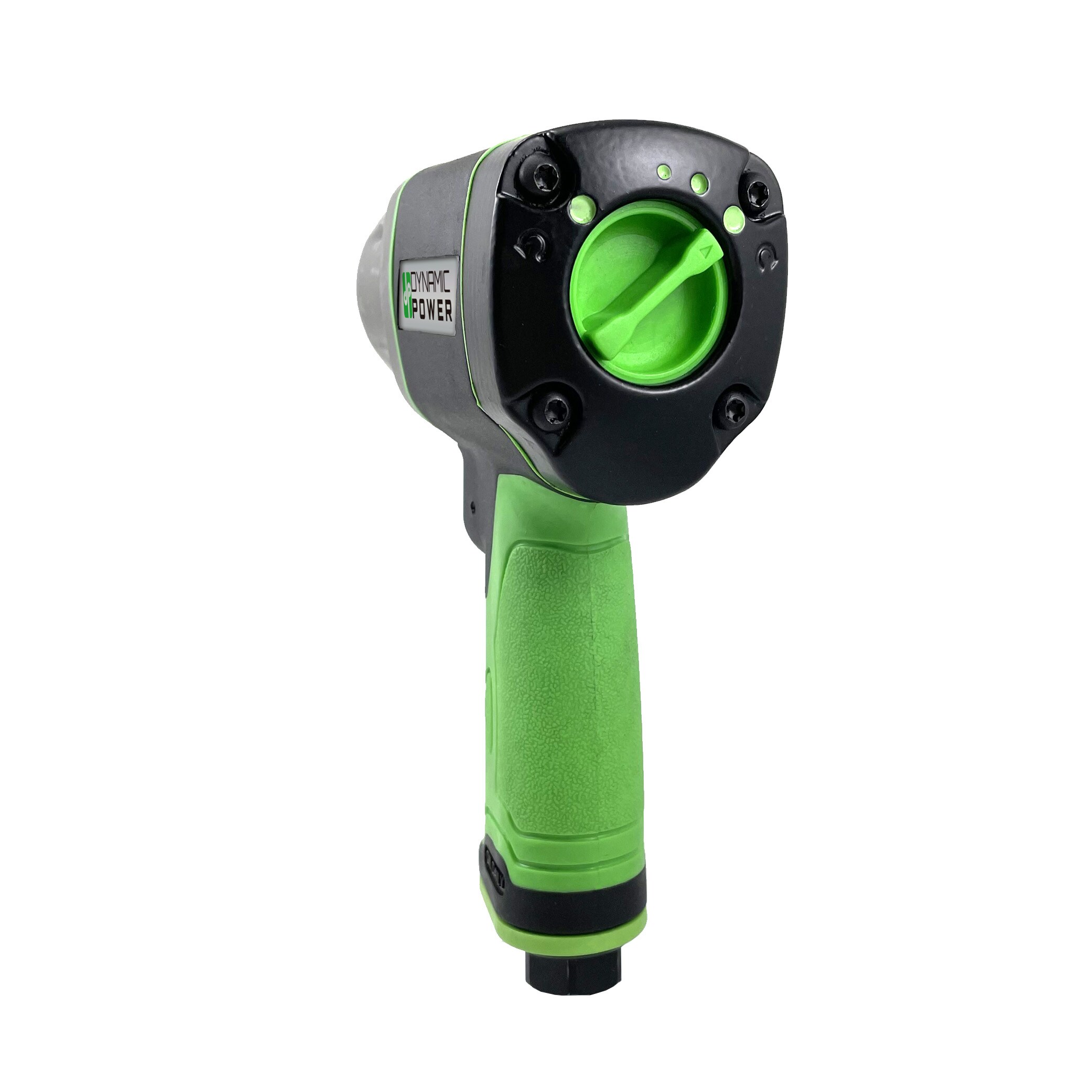 Llave de impacto neumática DYNAMIC POWER de 0.375 pulgadas con 480 libras-pie (pies) de torque - D-63061