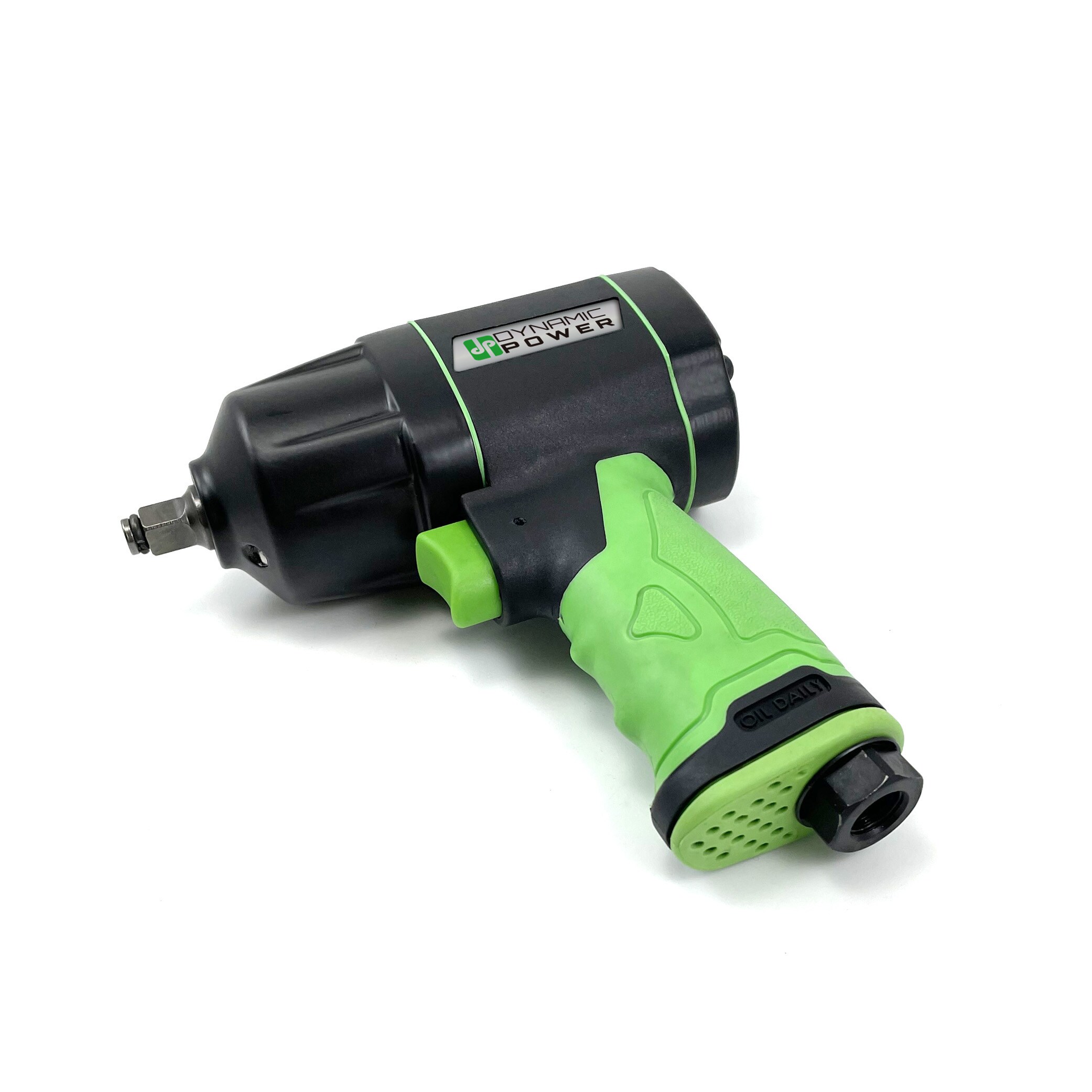 Llave de impacto neumática DYNAMIC POWER de 0.375 pulgadas con 480 libras-pie (pies) de torque - D-63061
