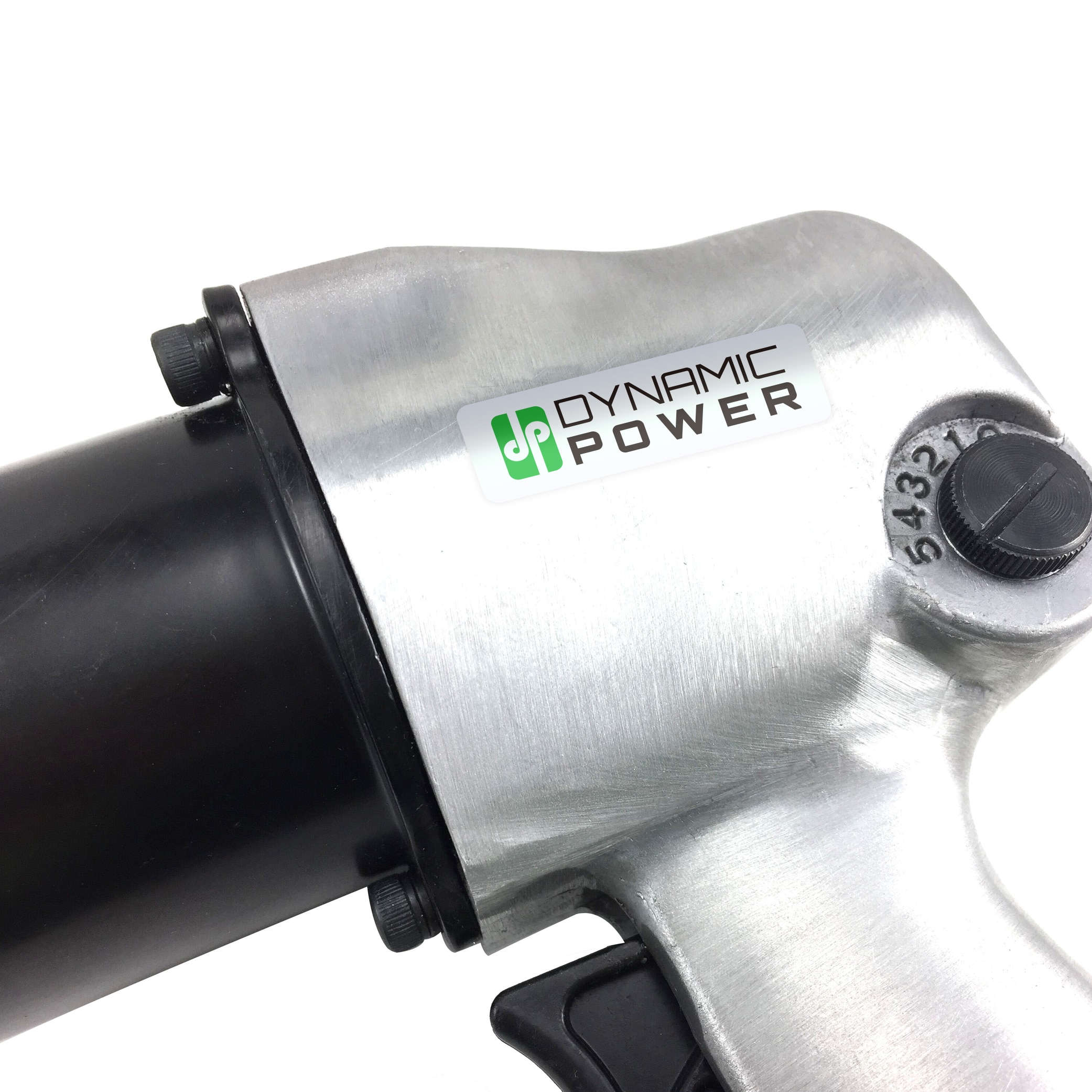 Llave de impacto de aire DYNAMIC POWER, 1/2 pulgada, dos martillos, peso ligero, 600 ft-lbs DP-312100