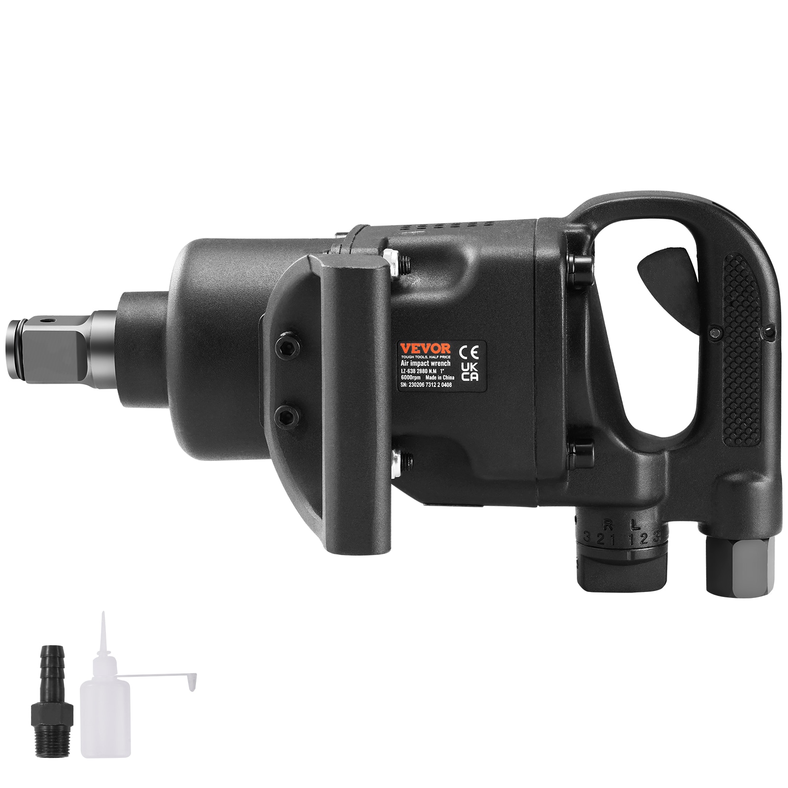 Llave de impacto de aire de 2730 libras-pie