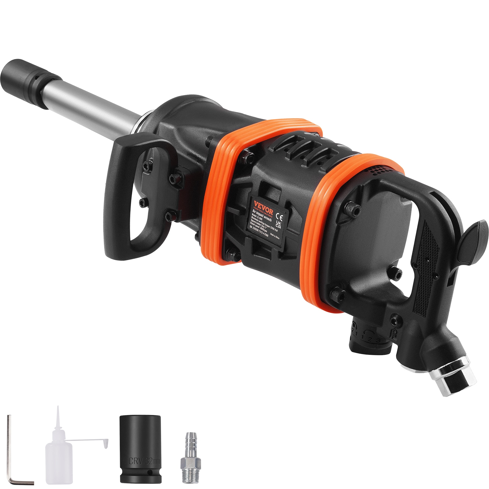 Llave de impacto de aire VEVOR de 5175 libras-pie